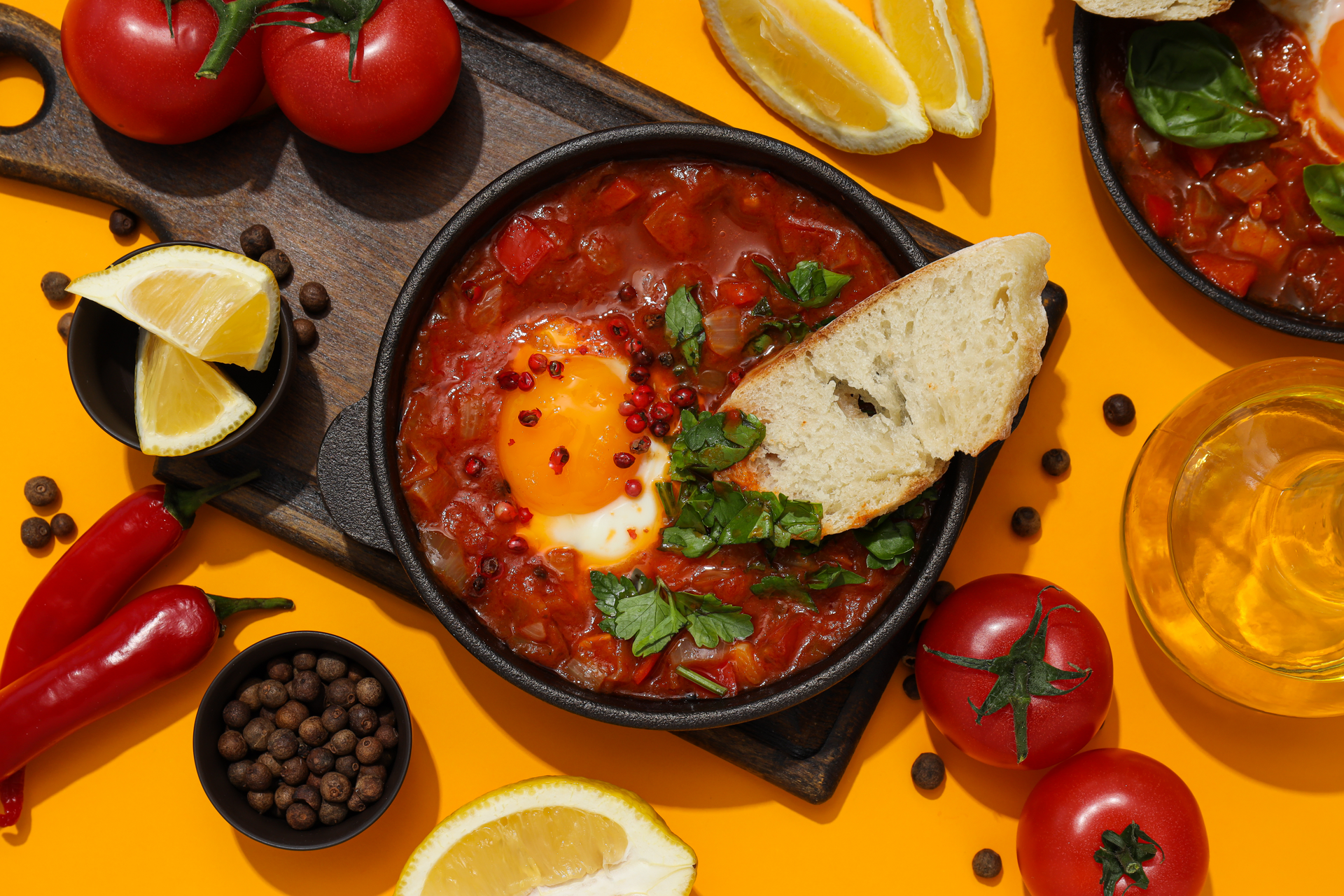 Scrumptious Tunisian Lamb Ojja with Harissa Peppers