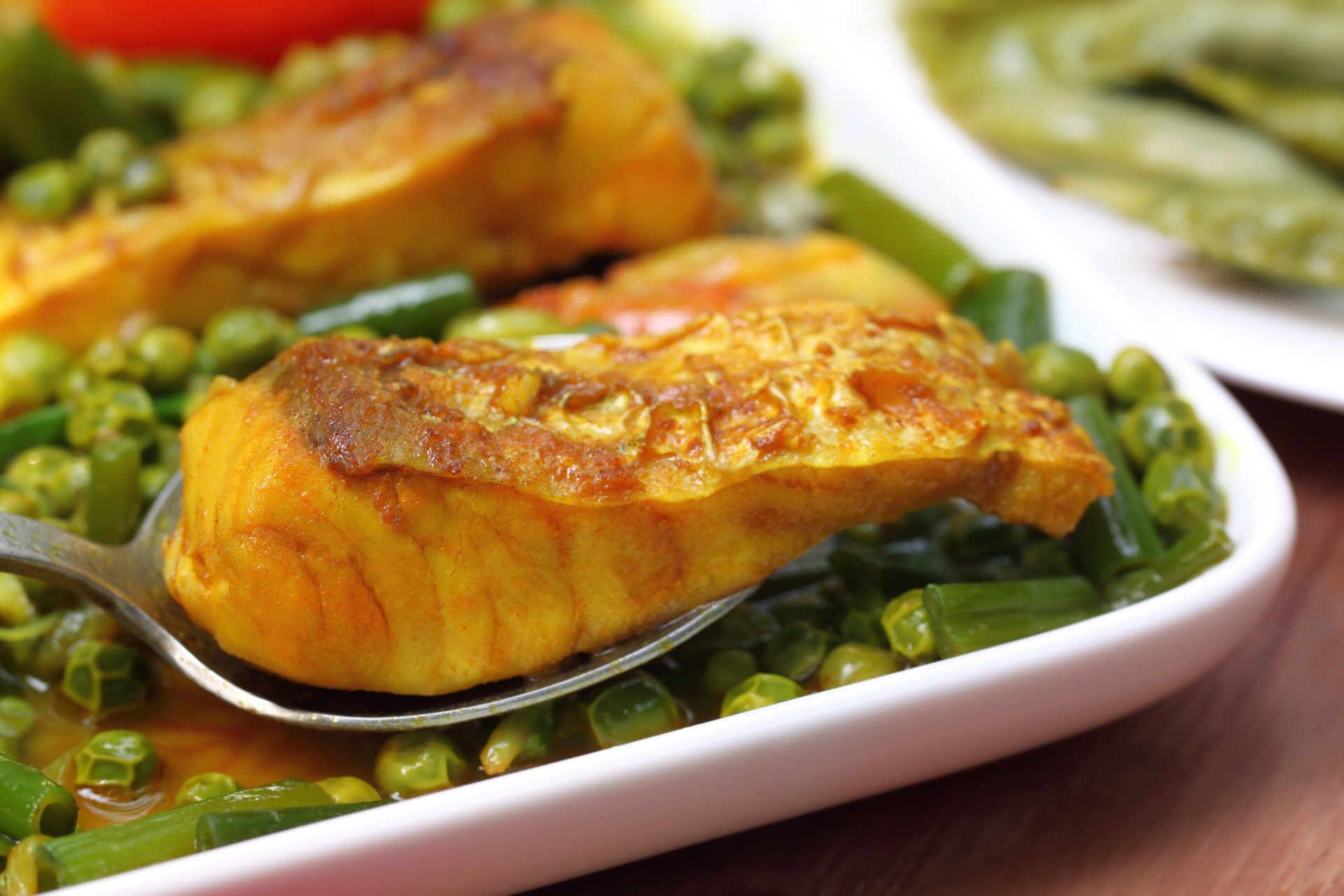 Senegalese Thieboudienne with Fish and Vegetables