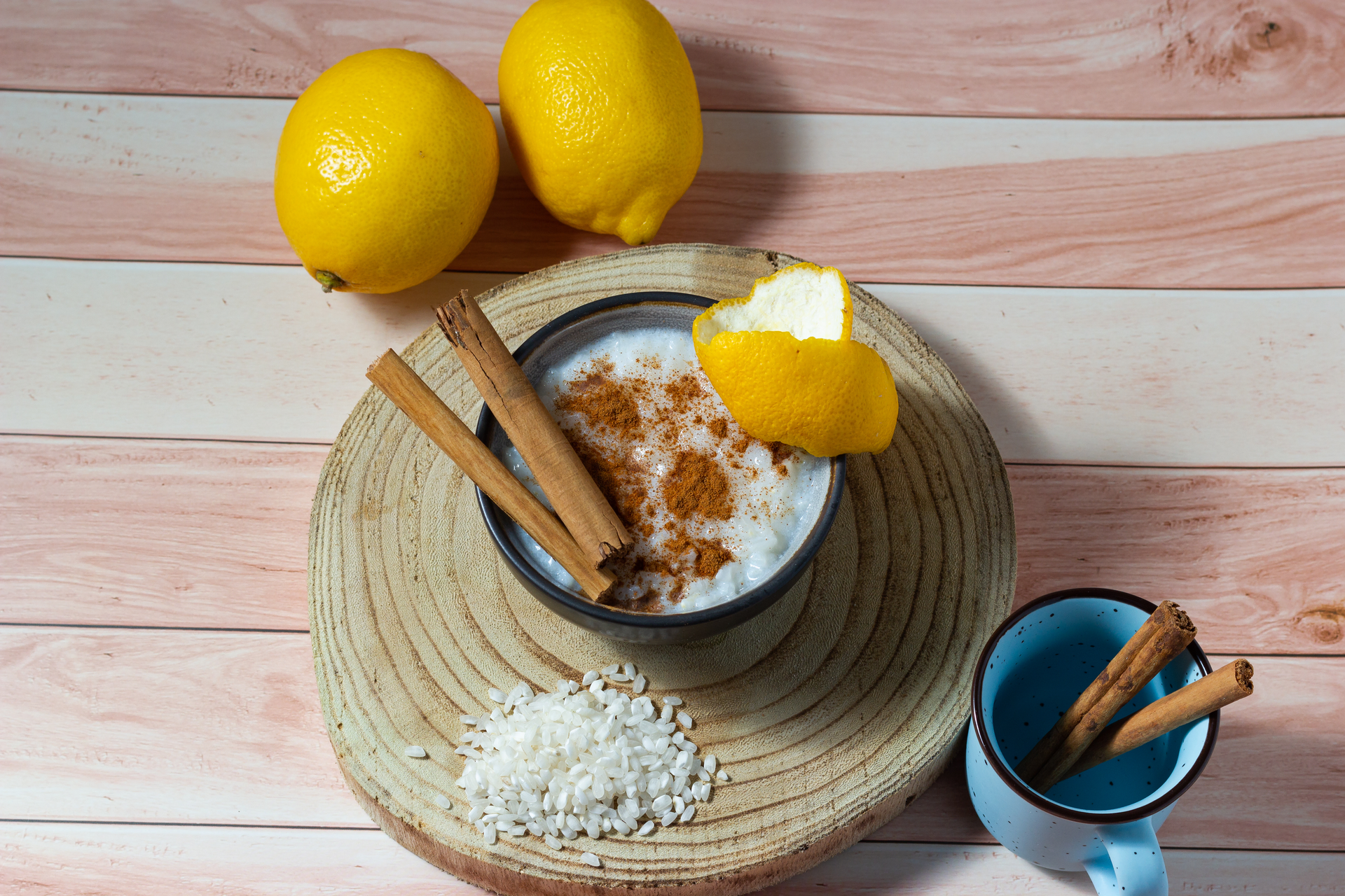Silken Portuguese Arroz Doce with Cinnamon and Lemon Zest