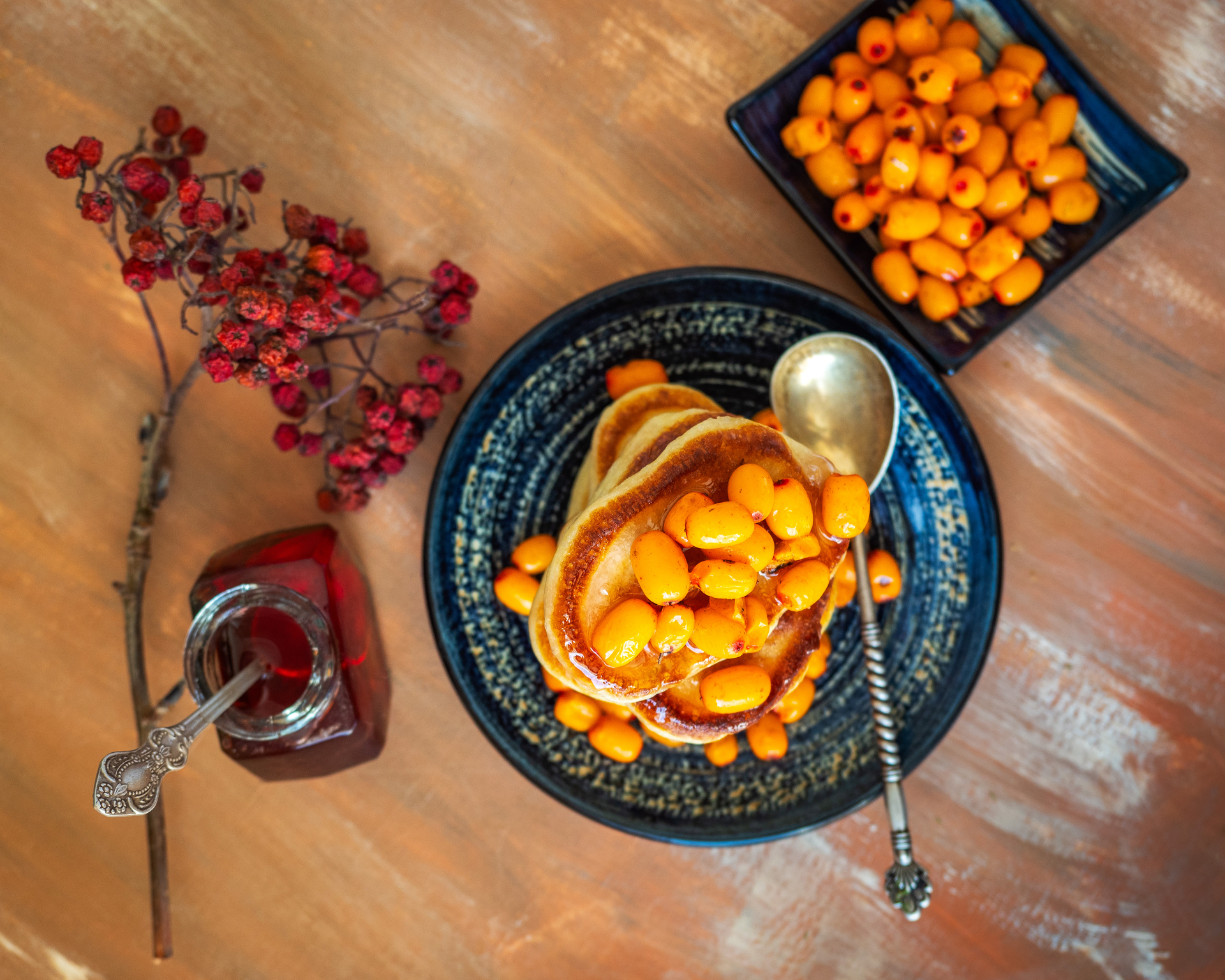 Silky Turkish Kaymak with Honeyed Apricots