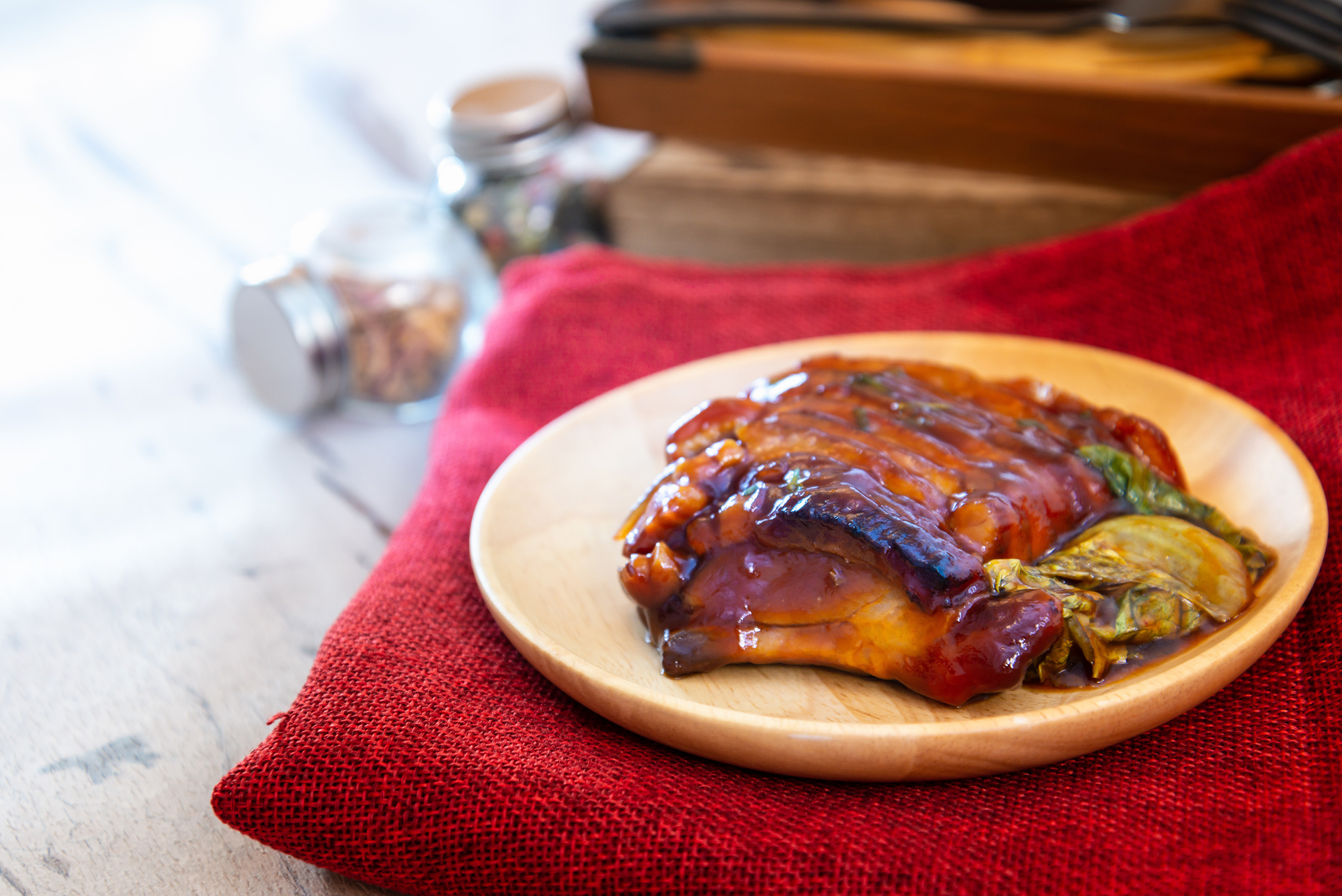 Slow-Cooked Cantonese Char Siu Pork with Sticky Glaze