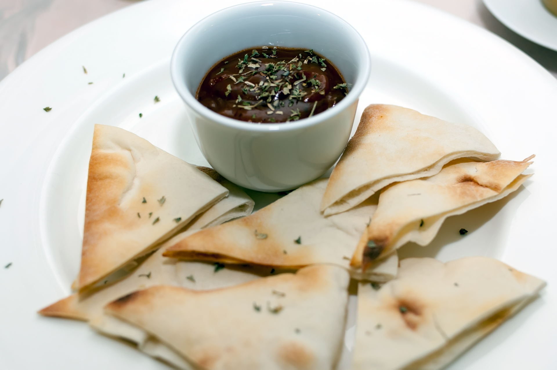 Smoky Argentine Morcilla Quesadilla with Pickled Onion Relish