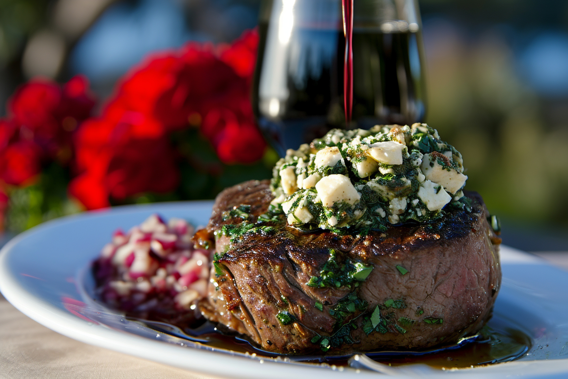 Smoky Brazilian Picanha Roast with Chimichurri Sauce