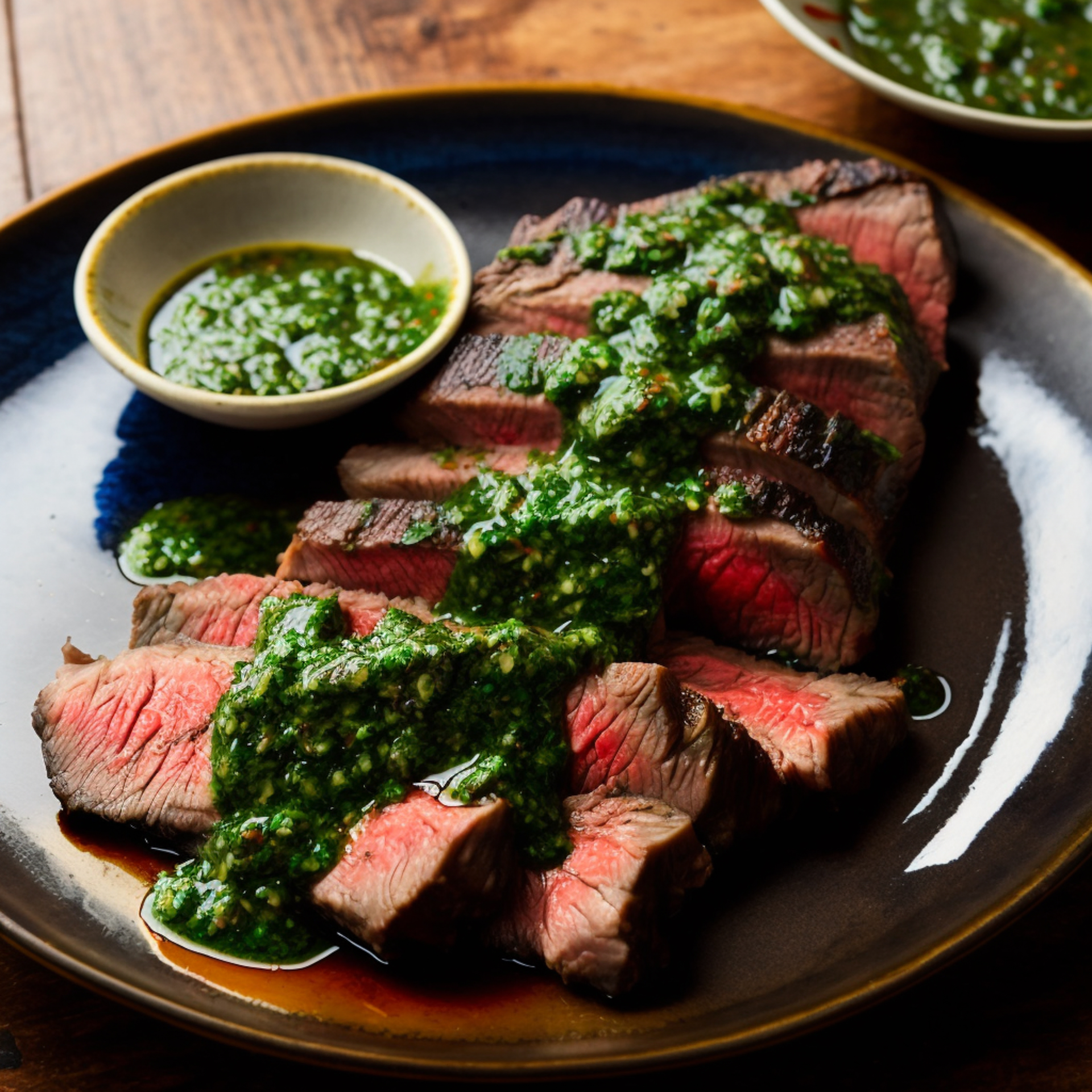 Smoky Brazilian Picanha Roast with Chimichurri Sauce