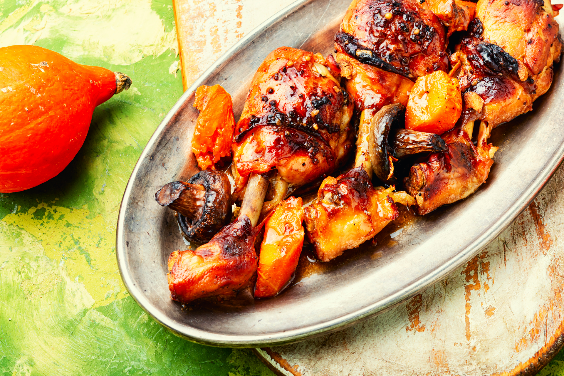 Smoky Caribbean Coconut and Lime Grilled Chicken