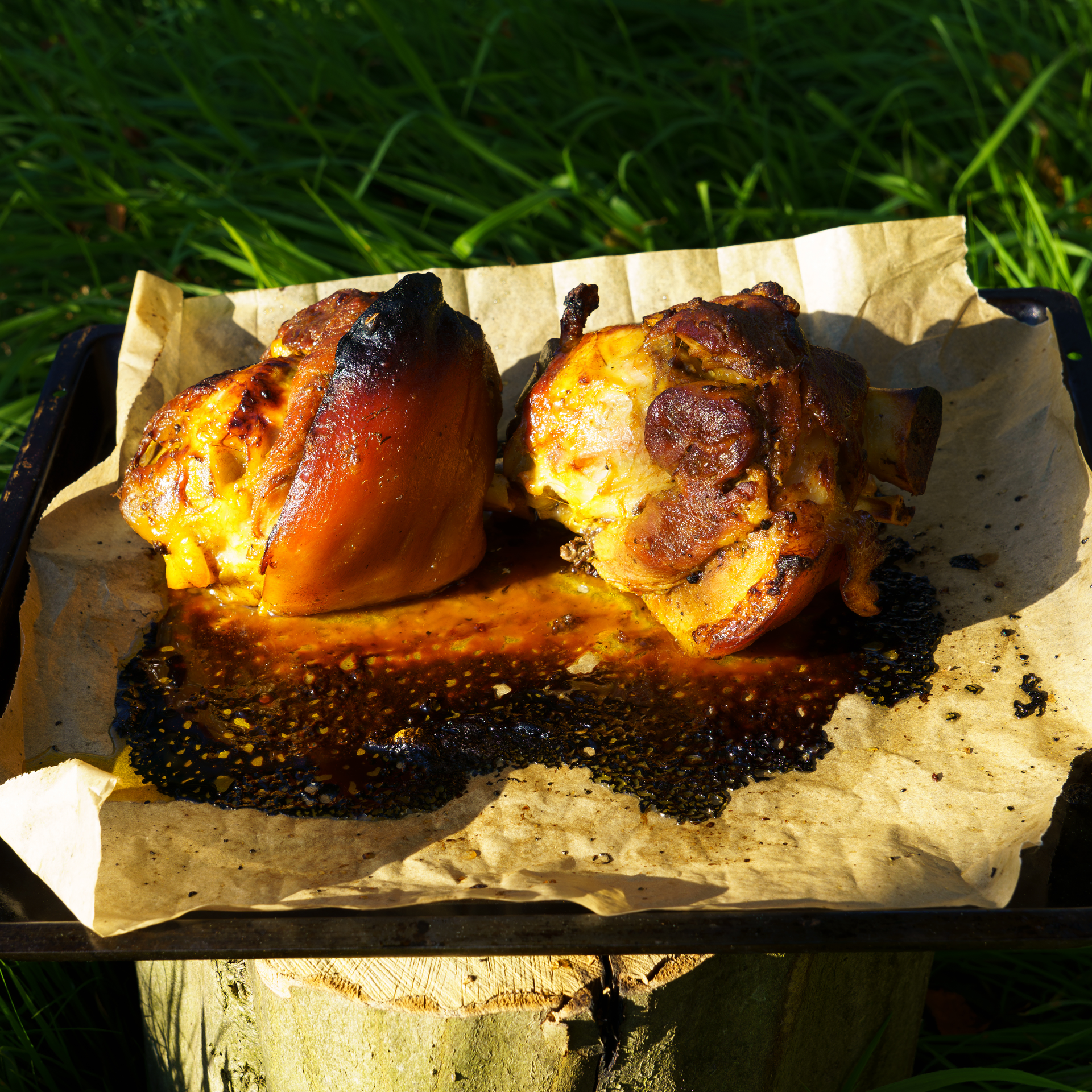Smoky Jamaican Woodfire Pimento Chicken