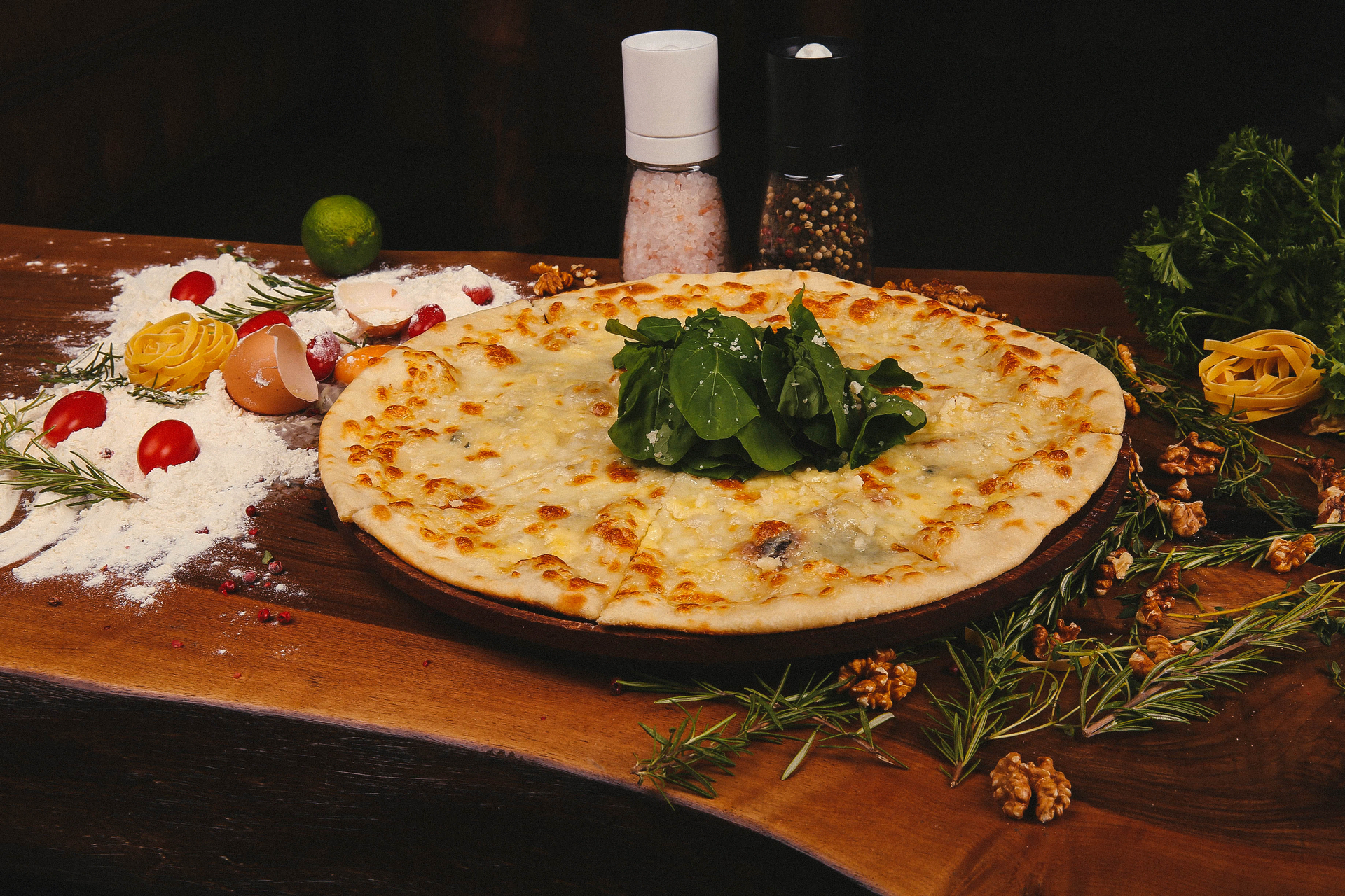 Smoky Lebanese Manakish with Thyme and Sumac