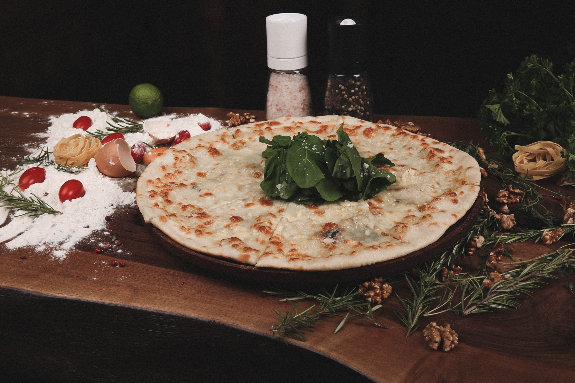 Smoky Lebanese Manakish with Thyme and Sumac