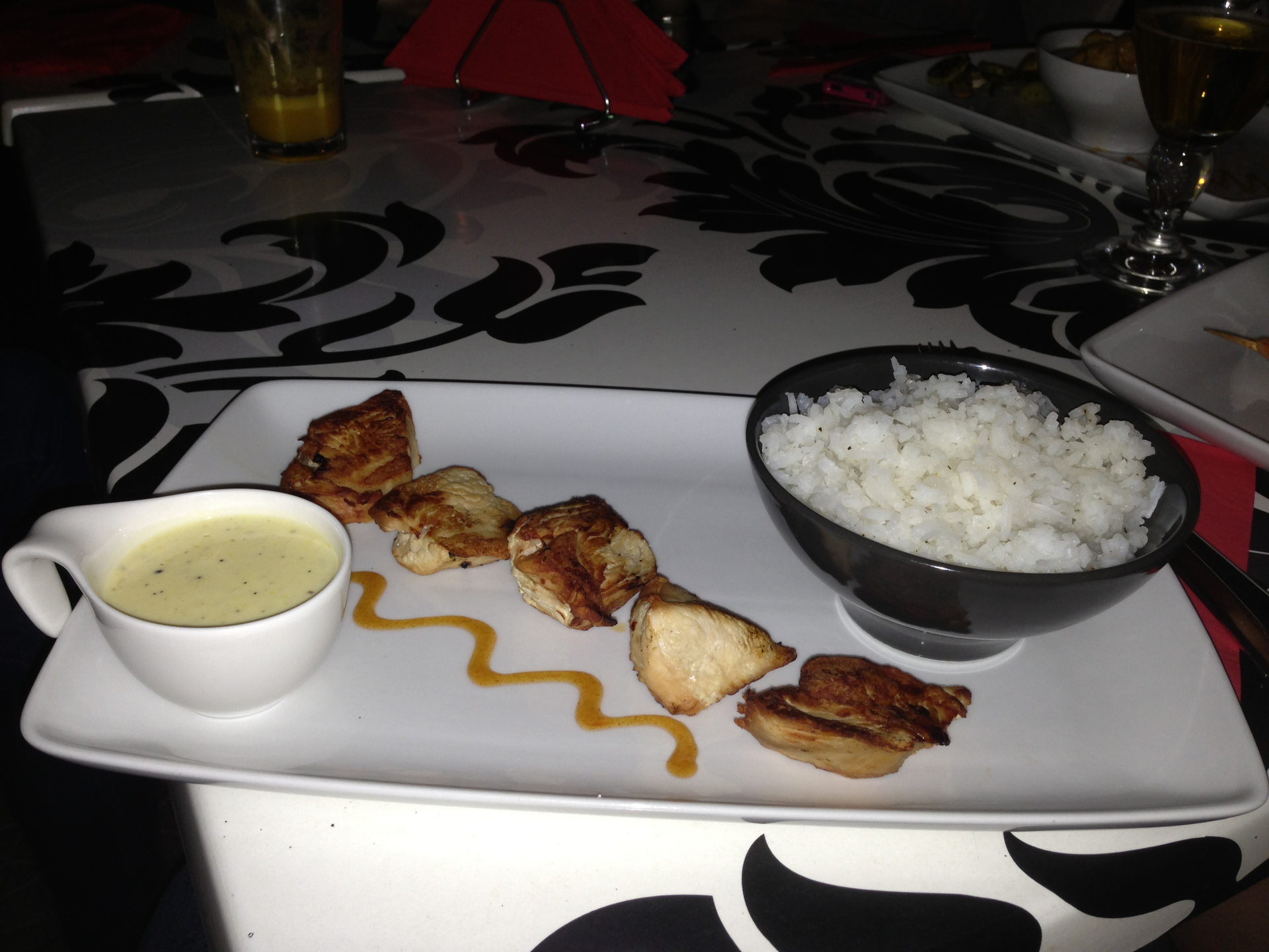 Smoky Peruvian Anticuchos with Aji Sauce