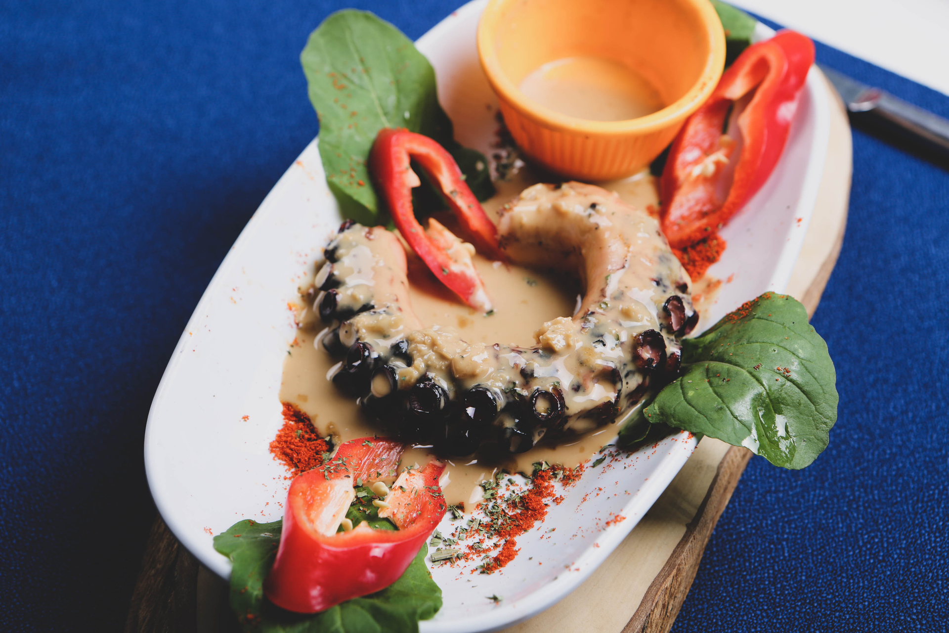 Smoky Turkish Eggplant Caviar with Garlic and Olive Oil