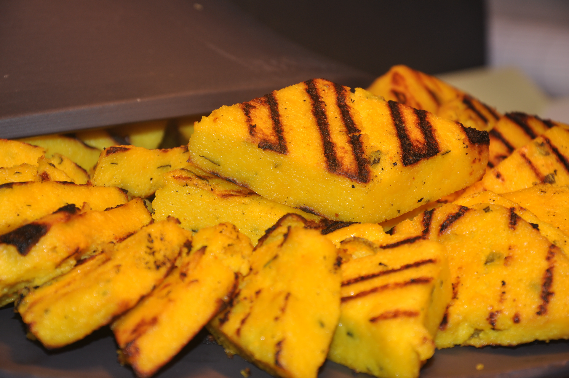 Smoky Venezuelan Cachapas with Plantain Syrup