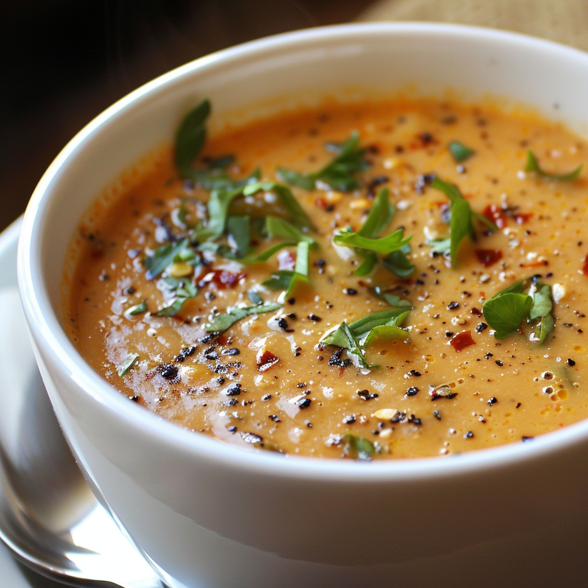 South African Rooibos-Infused Lentil Soup with Citrus