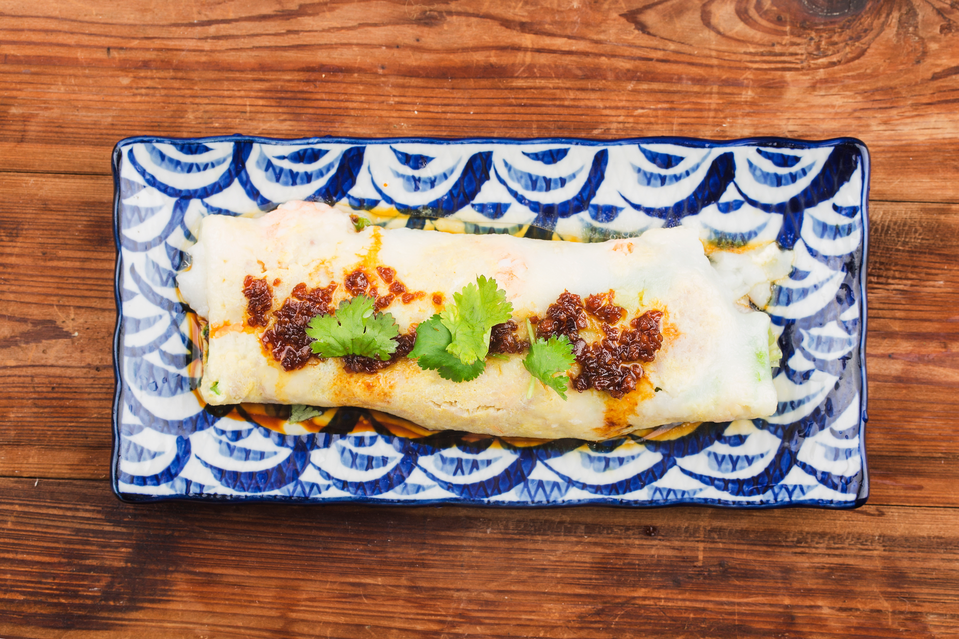 Spanish Romesco Enchiladas with Manchego Cheese