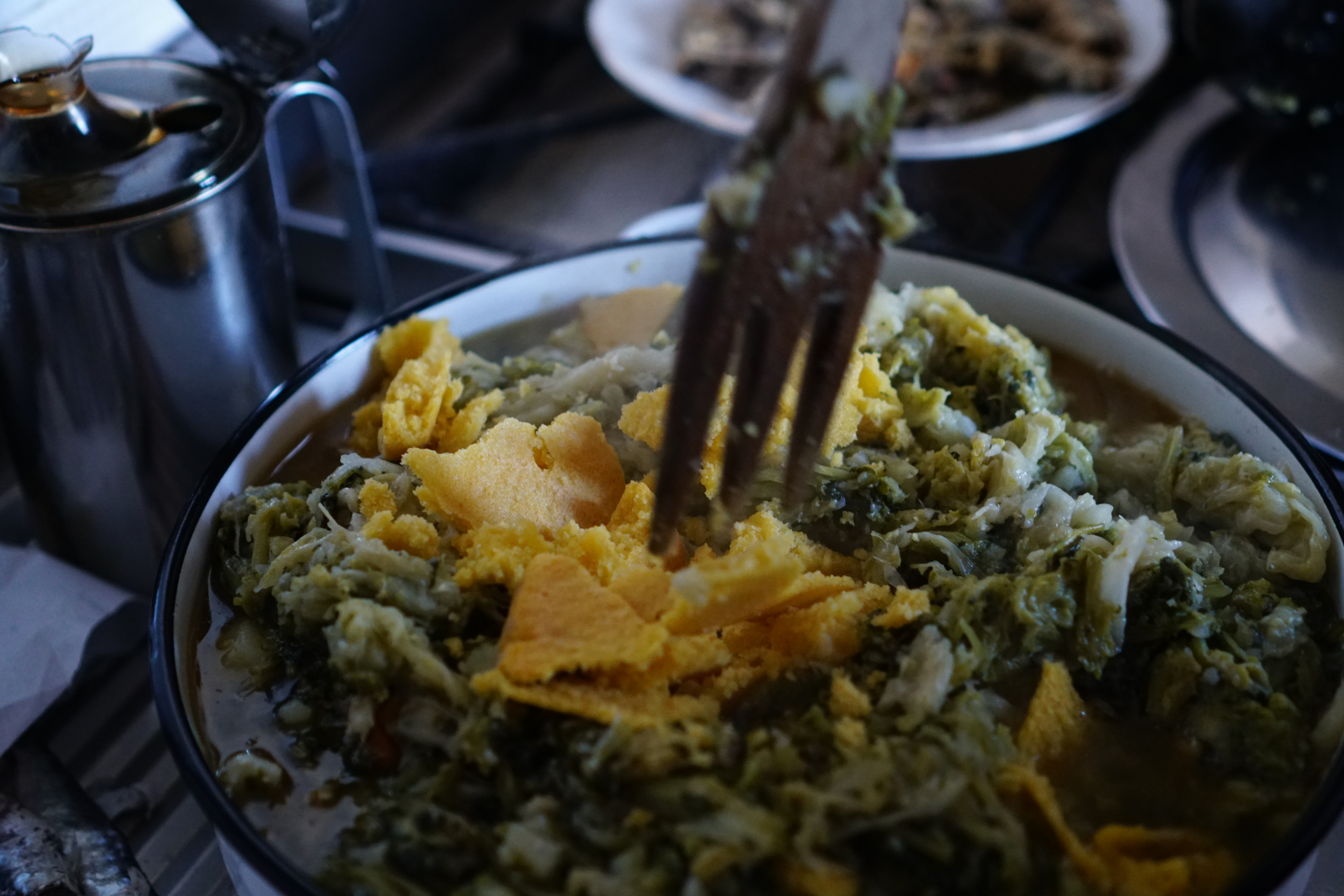 Spiced Guatemalan Hilachas with Cilantro Rice