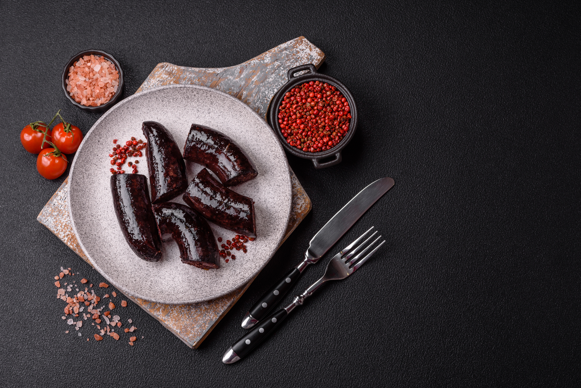 Spiced Lebanese Makanek Sausages with Pomegranate Molasses