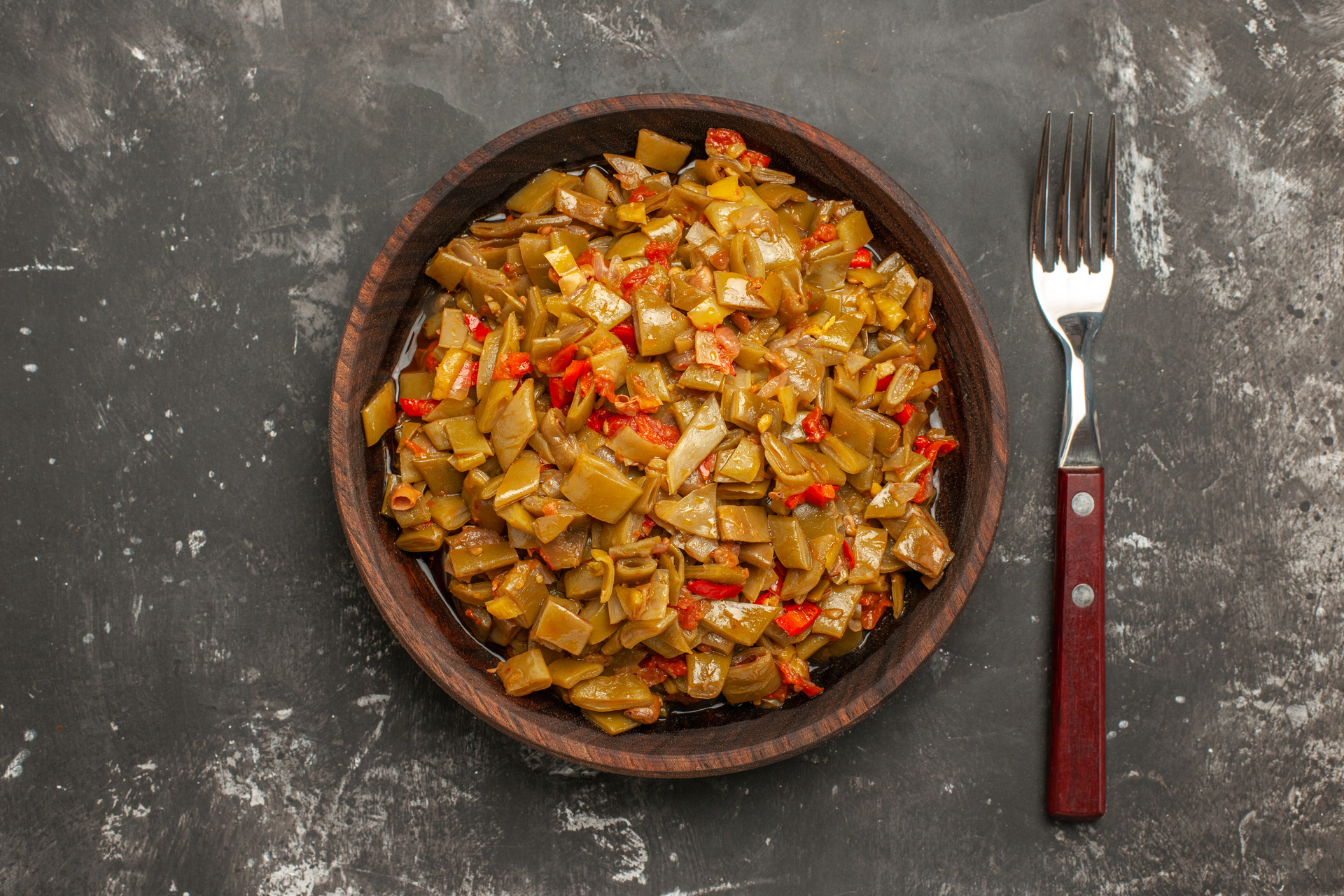 Spicy Egyptian Koshari with Zesty Hot Sauce