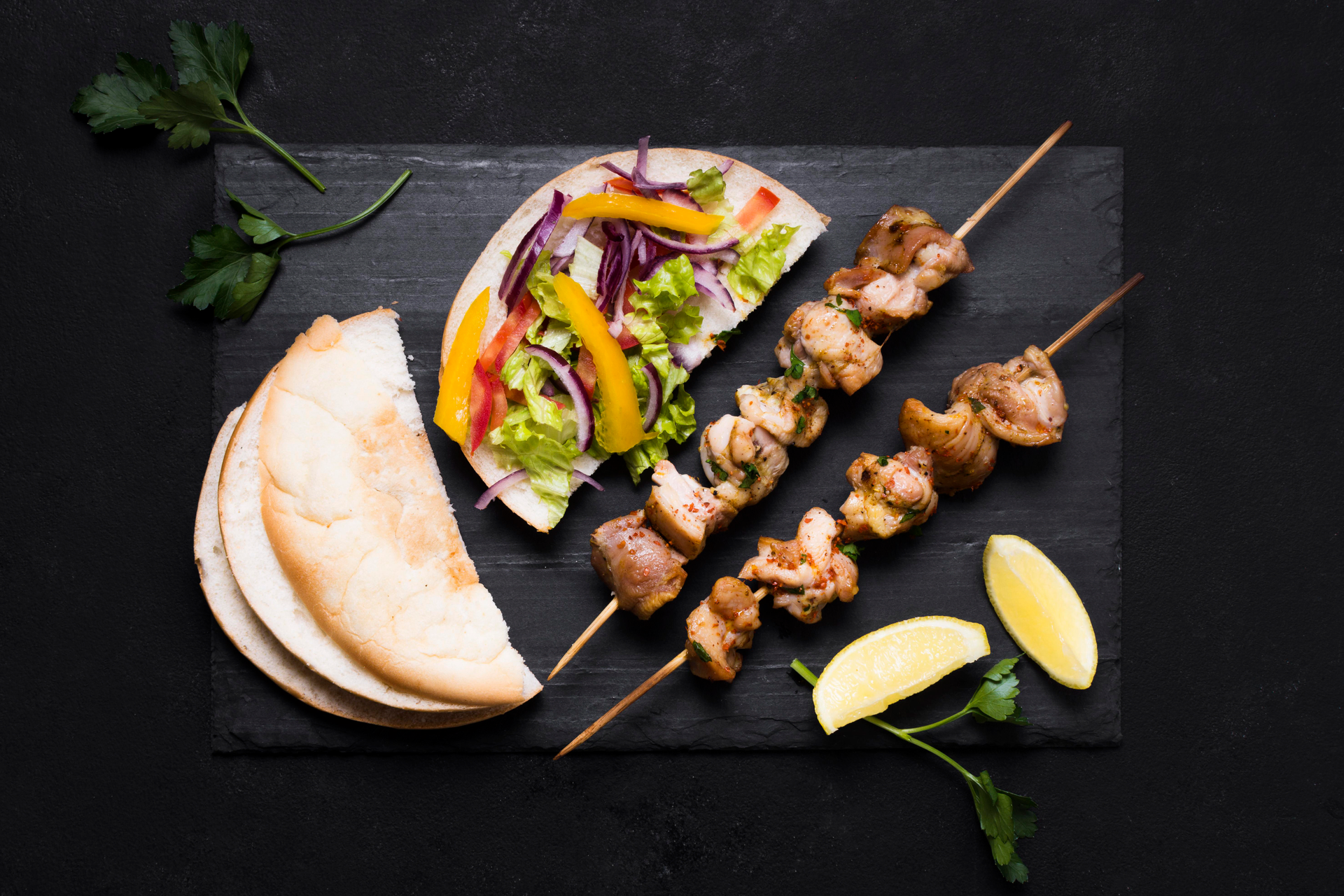 Spicy Greek Lamb Souvlaki