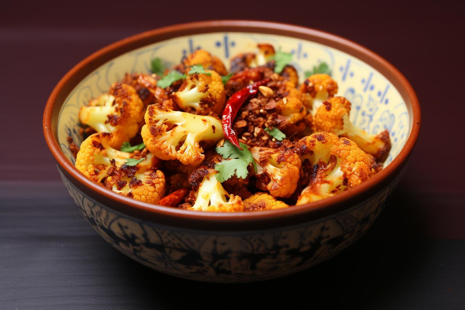Spicy Indian Cauliflower Korma with Cashew Cream Sauce