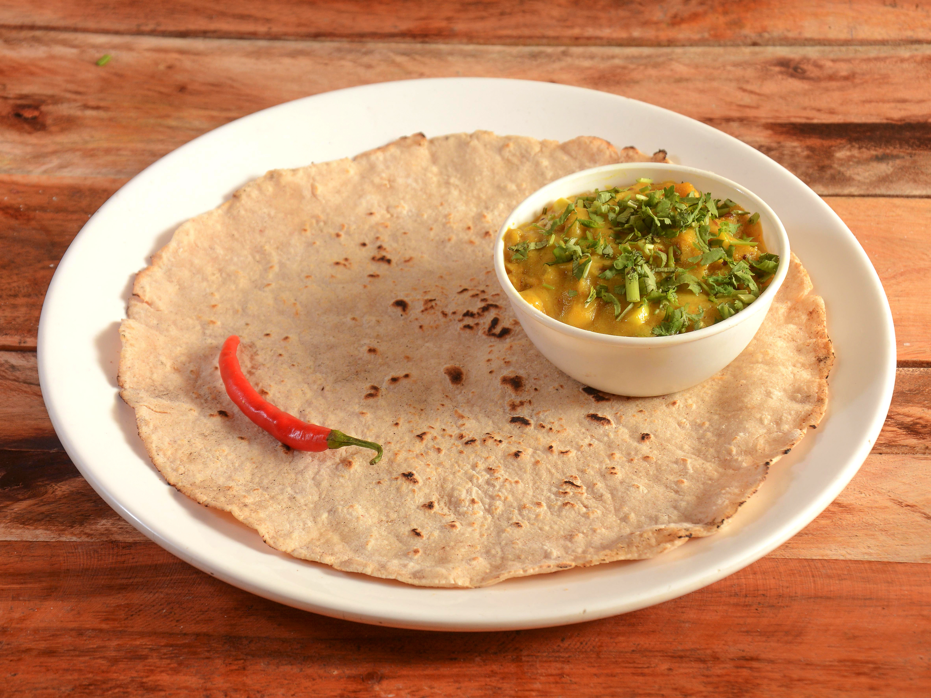 Spicy Indian Teff Dosas with Mint Chutney