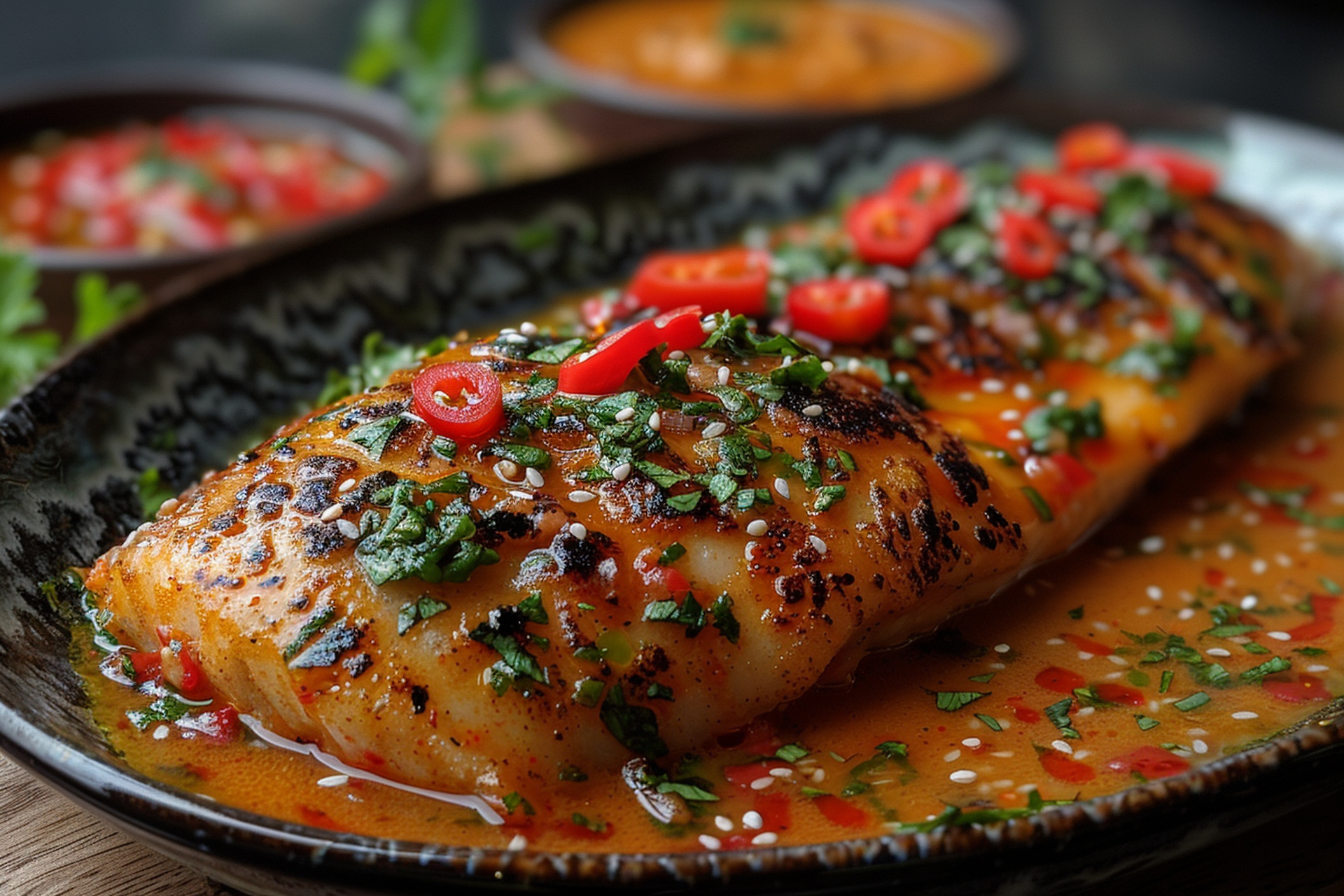 Spicy Jamaican Escovitch Fish with Scotch Bonnet Marinade