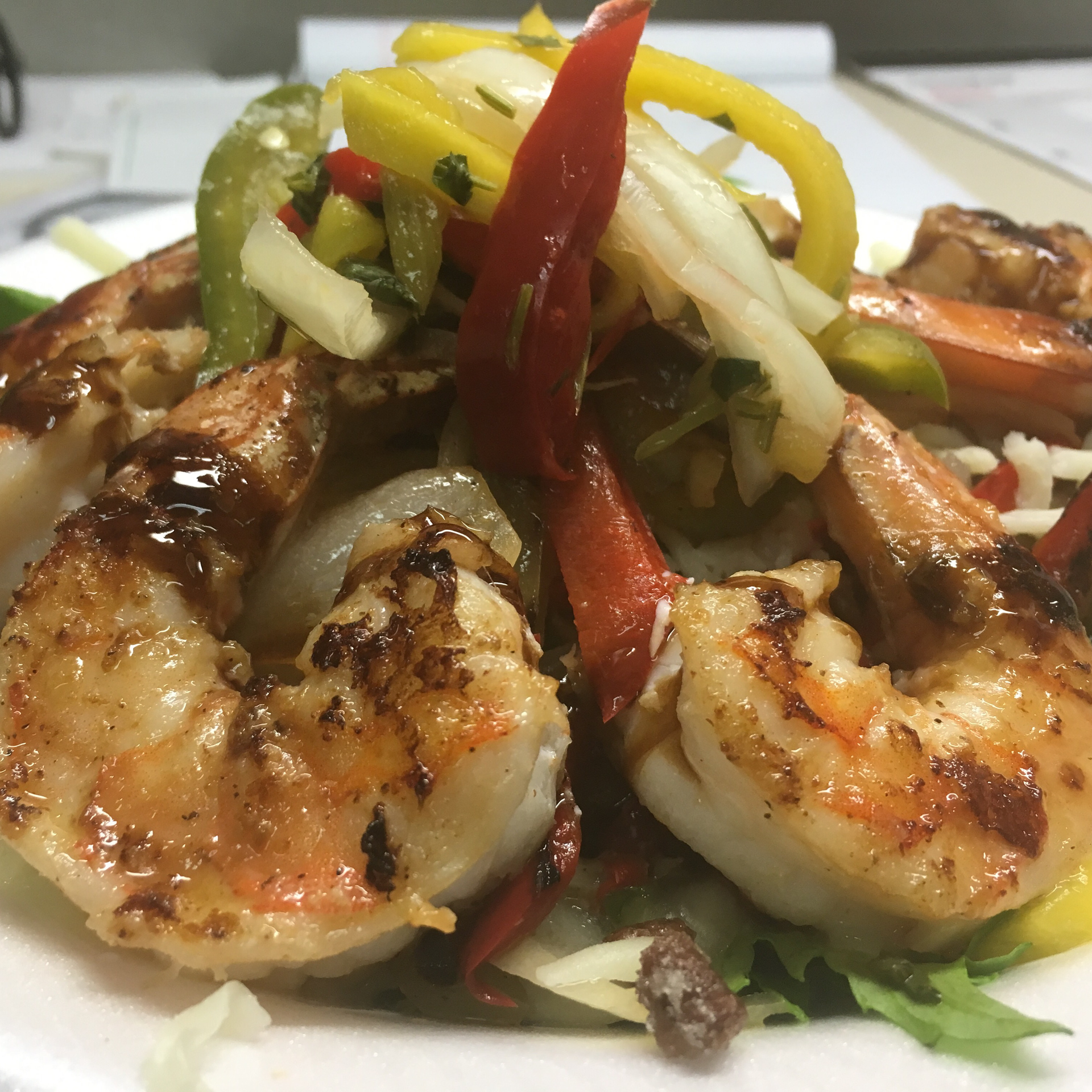 Spicy Jamaican Pepper Shrimp with Scotch Bonnet