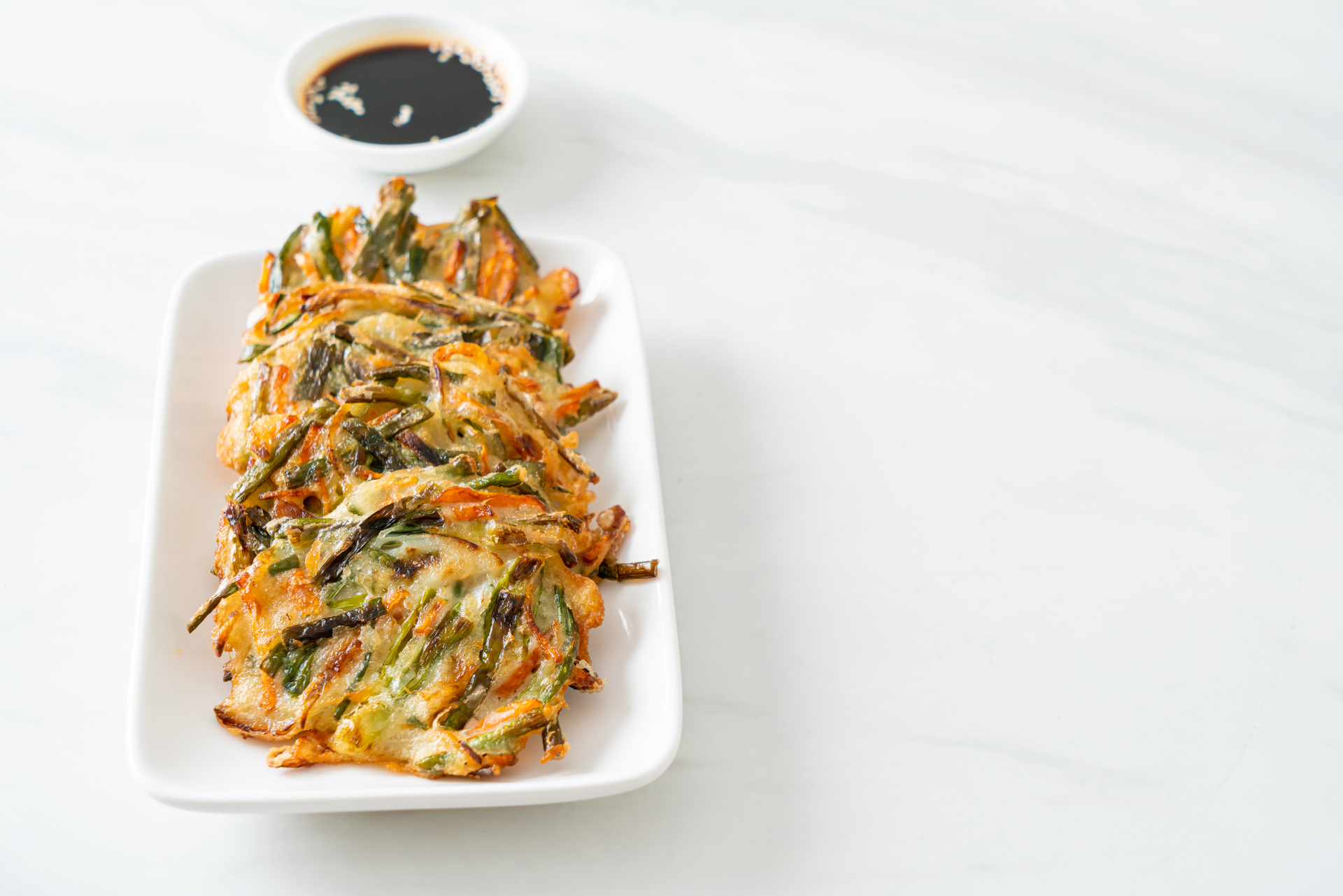 Spicy Korean Fried Kimchi with Seaweed Flakes
