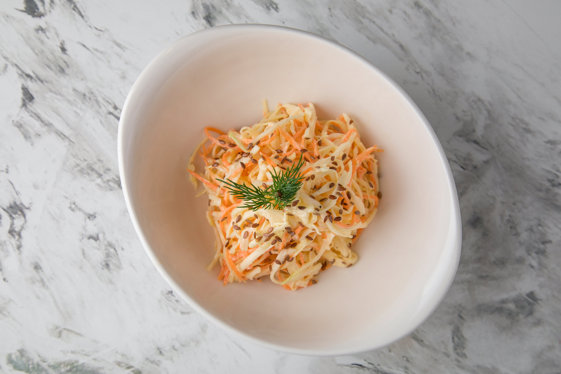 Spicy Korean Kimchi Carbonara with Perilla Leaves