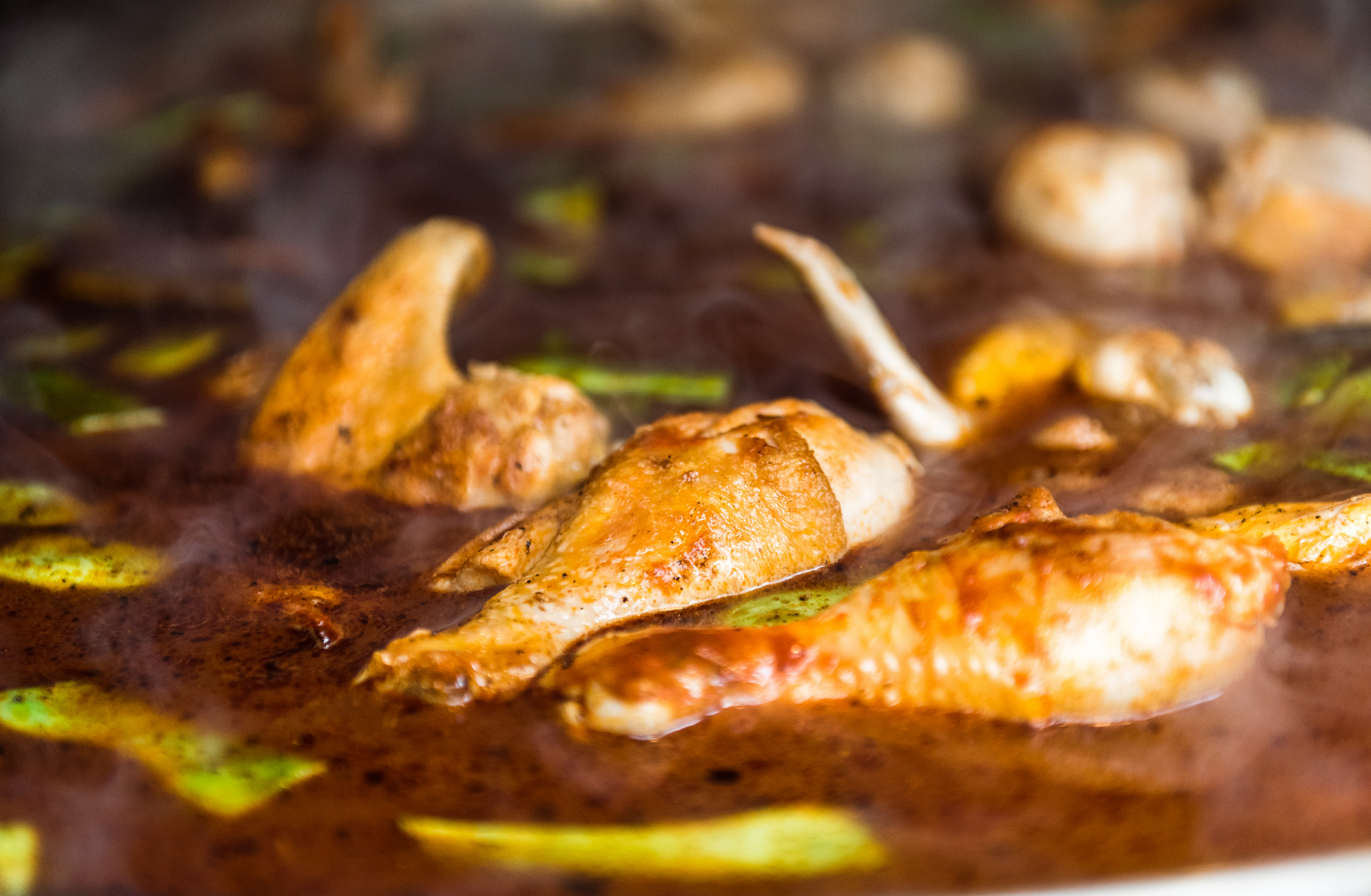 Spicy Mexican Adobo Chicken with Pumpkin Seed Sauce