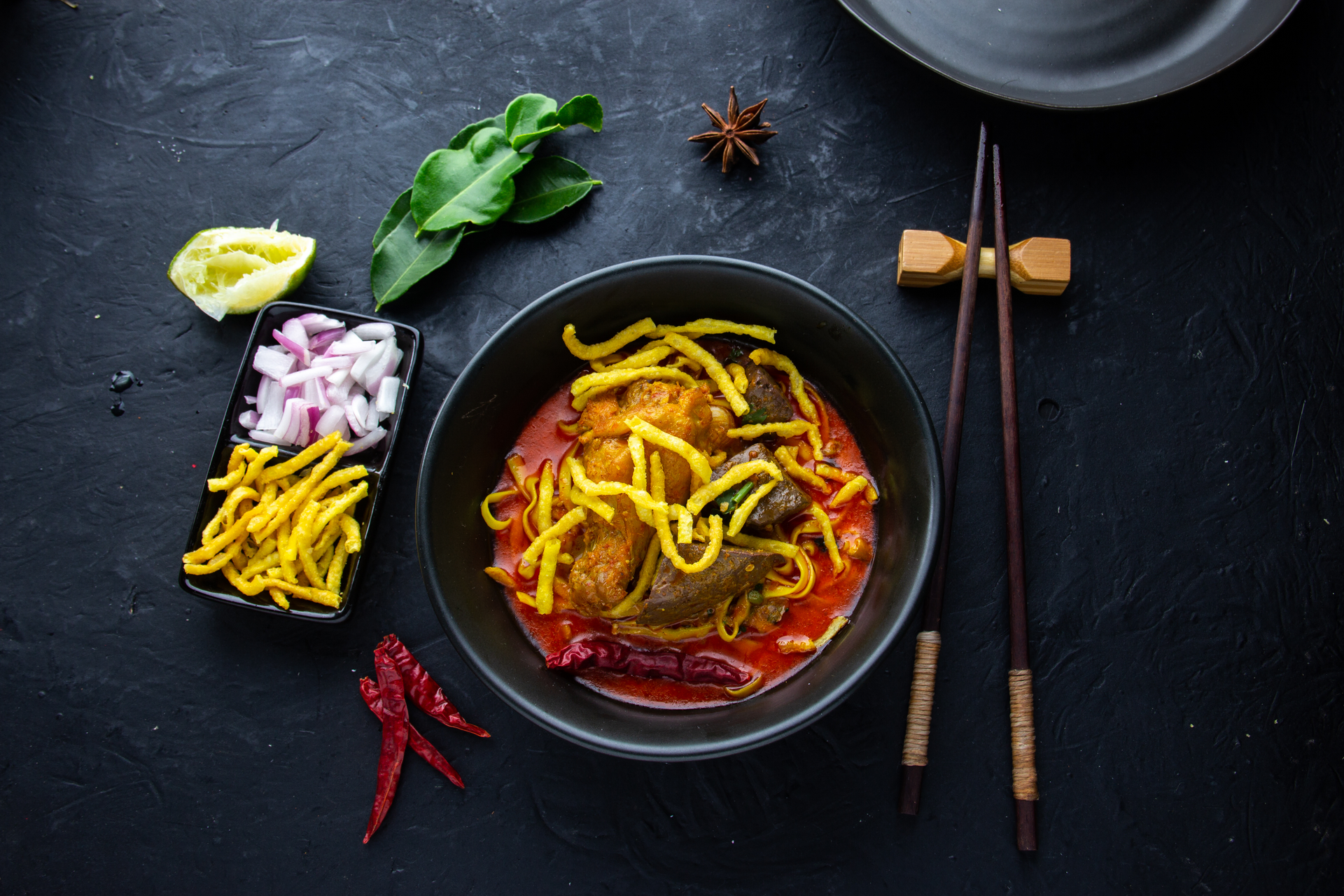 Spicy Nepali Thukpa with Chilli and Chicken