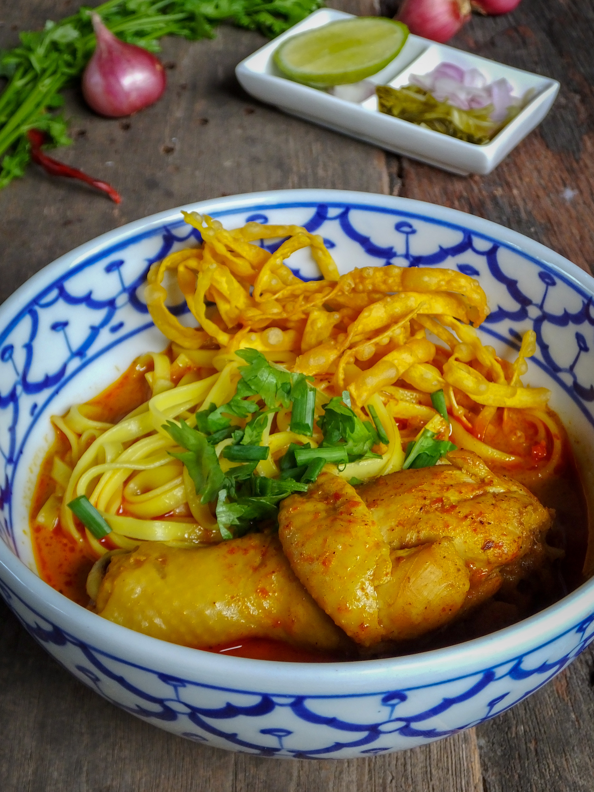 Spicy Nepali Thukpa with Chilli and Chicken