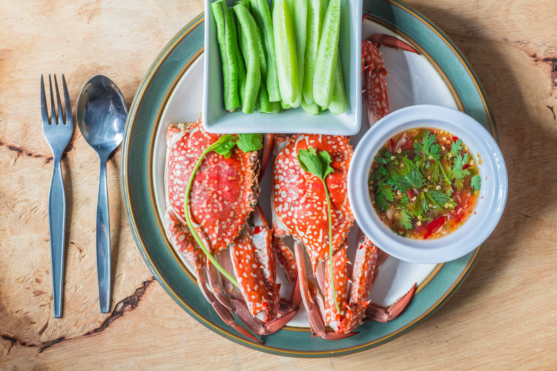 Spicy Singaporean Chili Crab with Lime