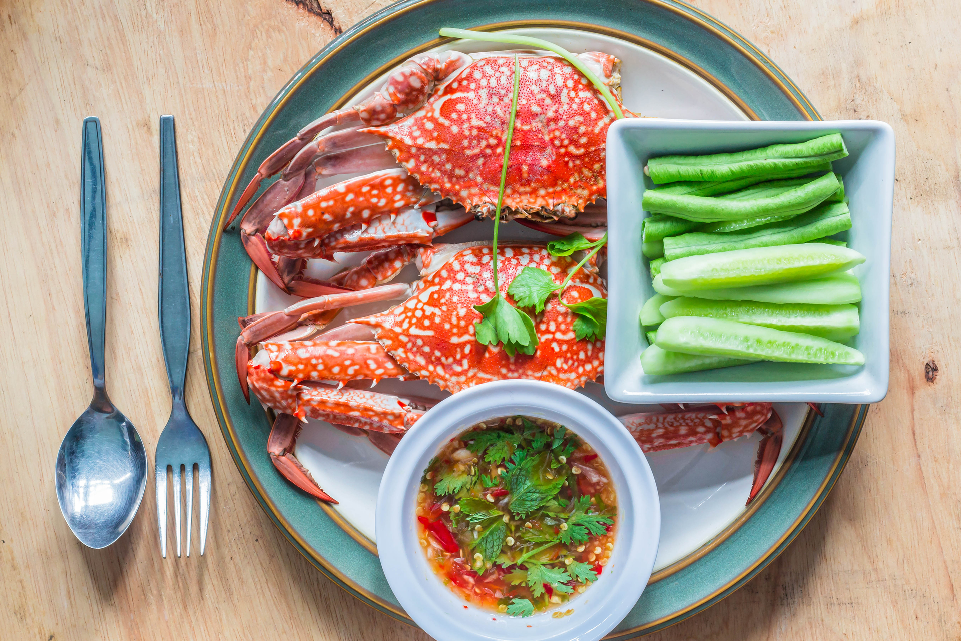 Spicy Singaporean Chili Crab with Lime