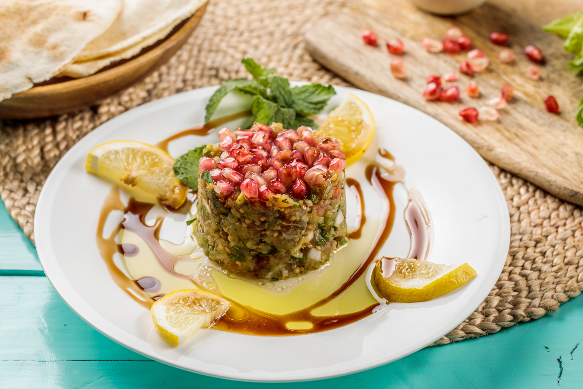 Spicy Tunisian Lamb Couscous with Preserved Lemon and Pistachios