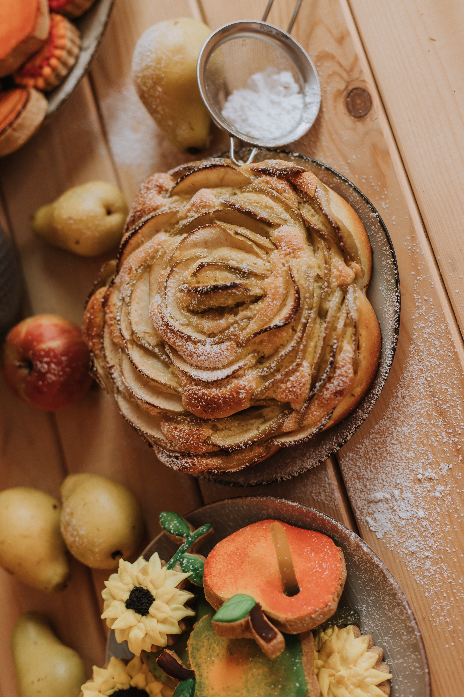 Swedish Cardamom-Infused Apple Havtorn Cake