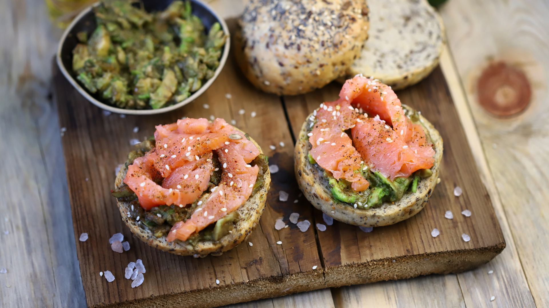 Swedish Gravlax Tartare with Dill and Capers