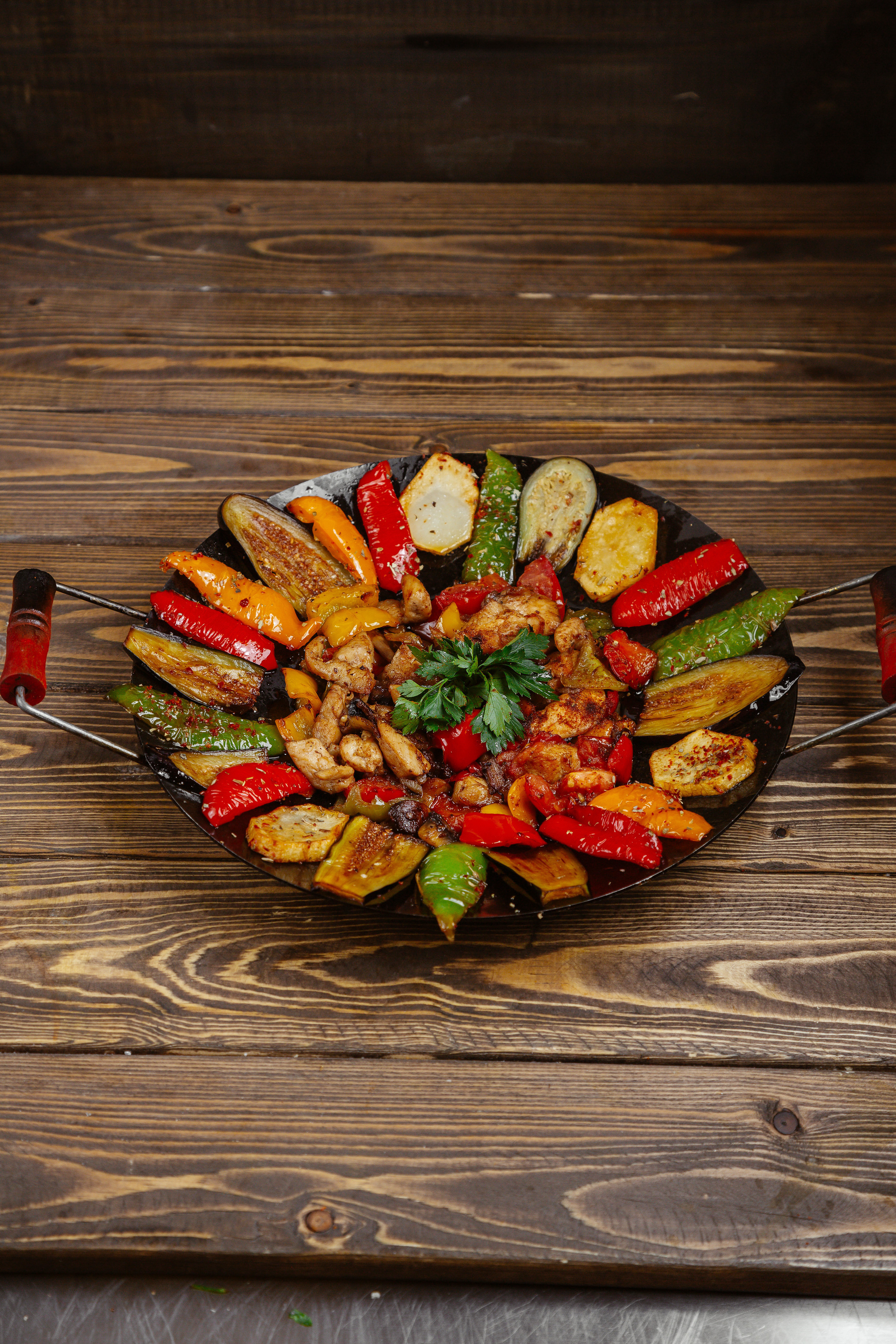 Sweet and Spicy Egyptian Dukkah-Dusted Roasted Vegetables