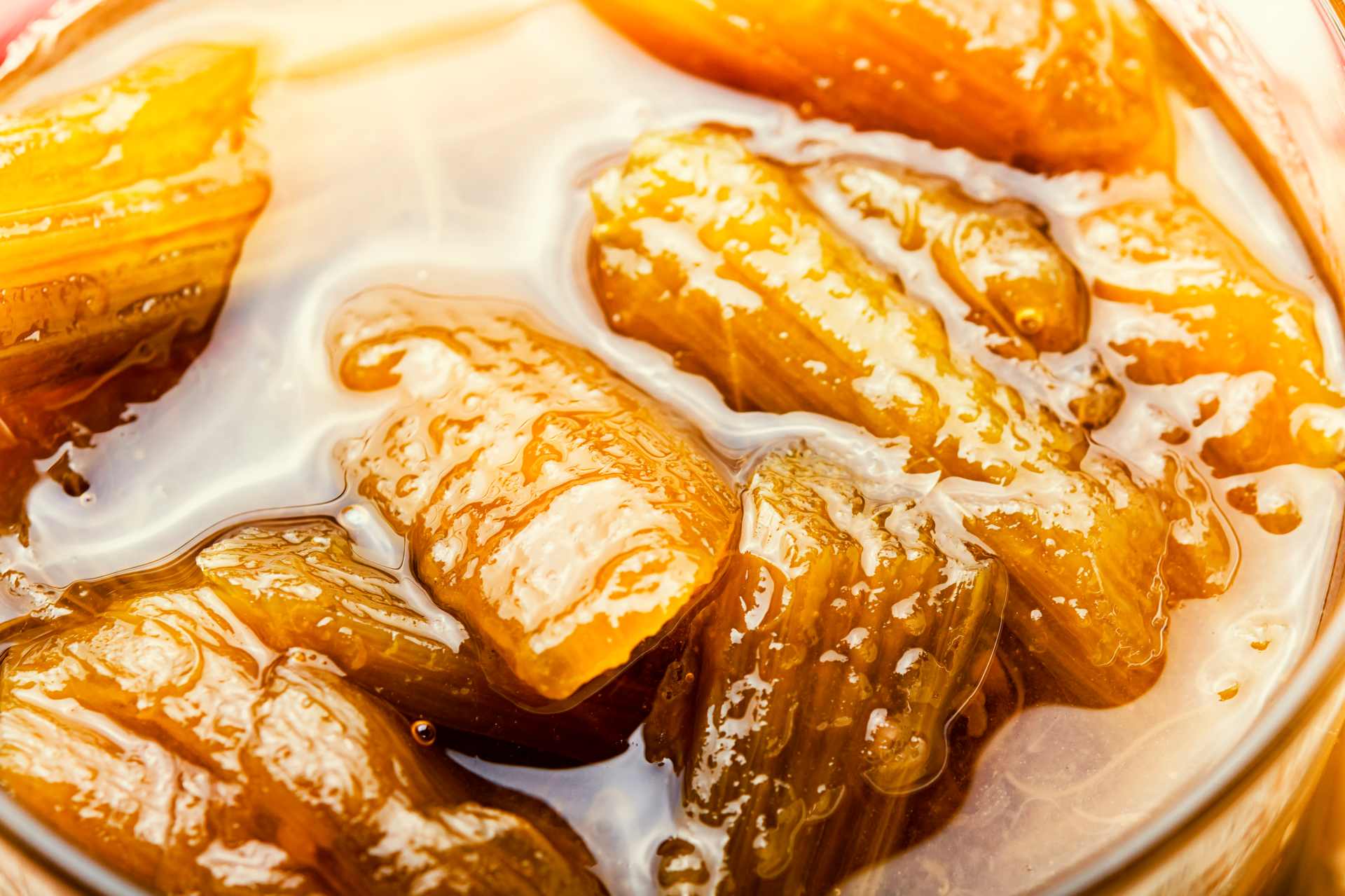 Sweet Indonesian Pisang Goreng with Caramel Drizzle