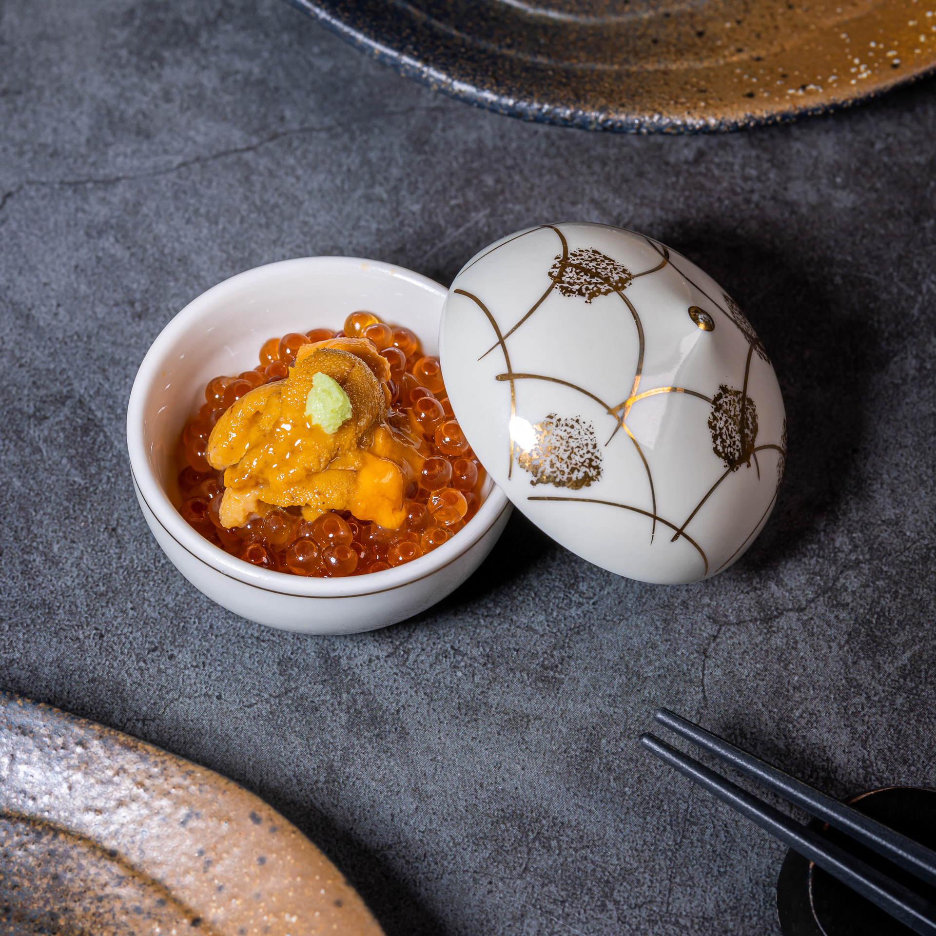 Sweet Korean Yakgwa with Ginger Syrup