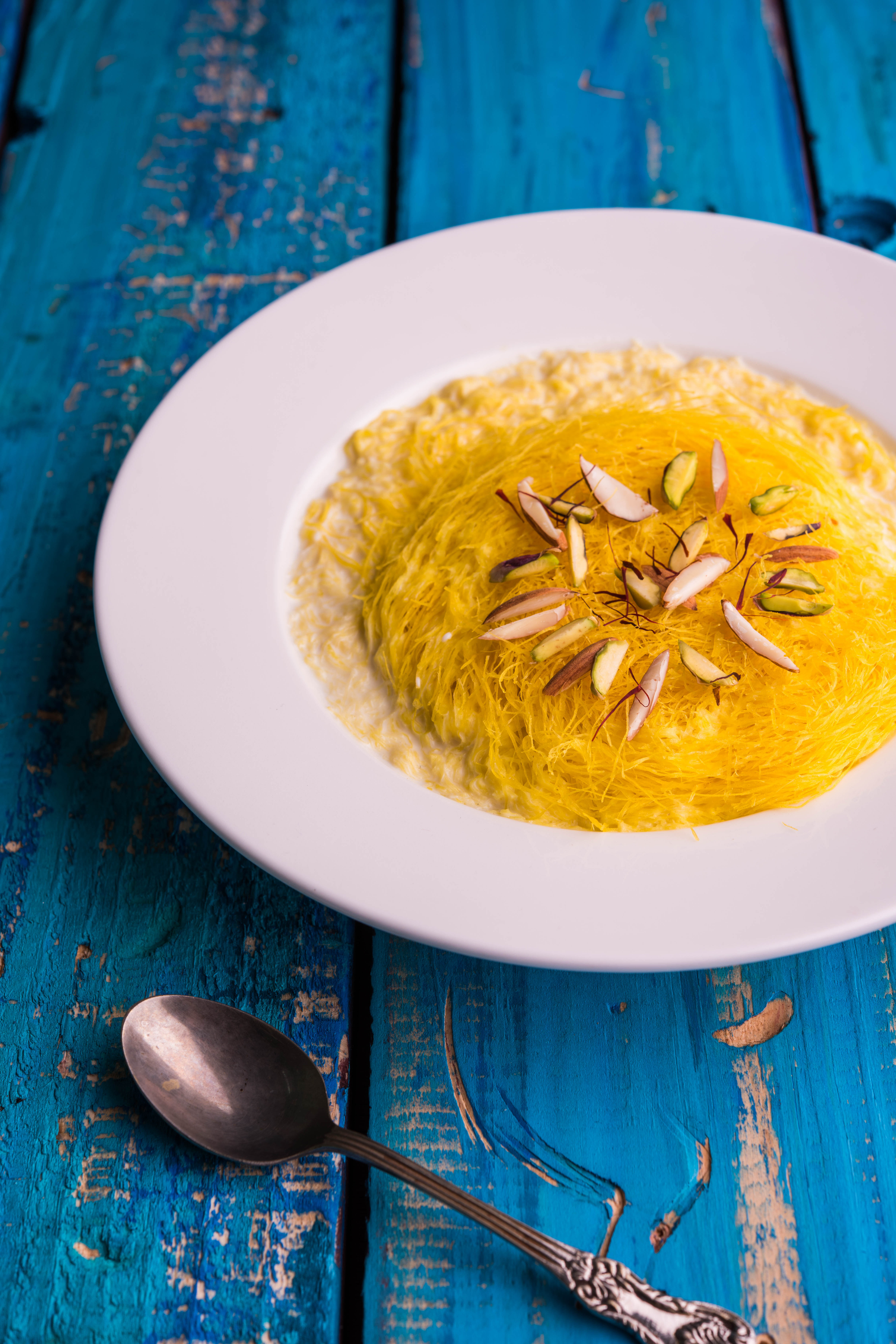 Sweet Lebanese Sfouf with Turmeric and Pine Nuts