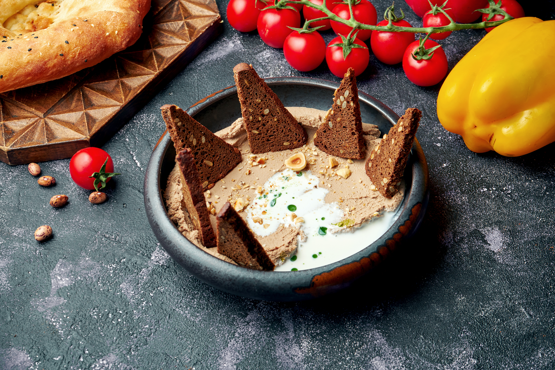 Syrian Kibbeh Labanieh with Yogurt and Pine Nuts