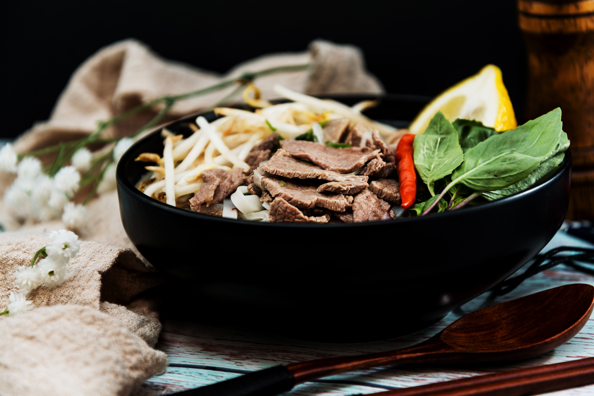Taiwanese Beef Noodle Soup with Pickled Mustard Greens
