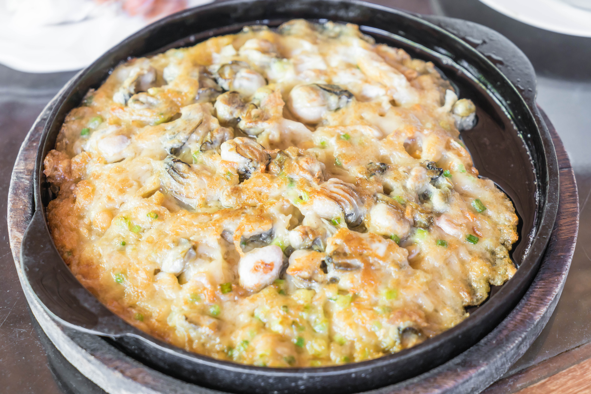 Taiwanese Oyster Omelette