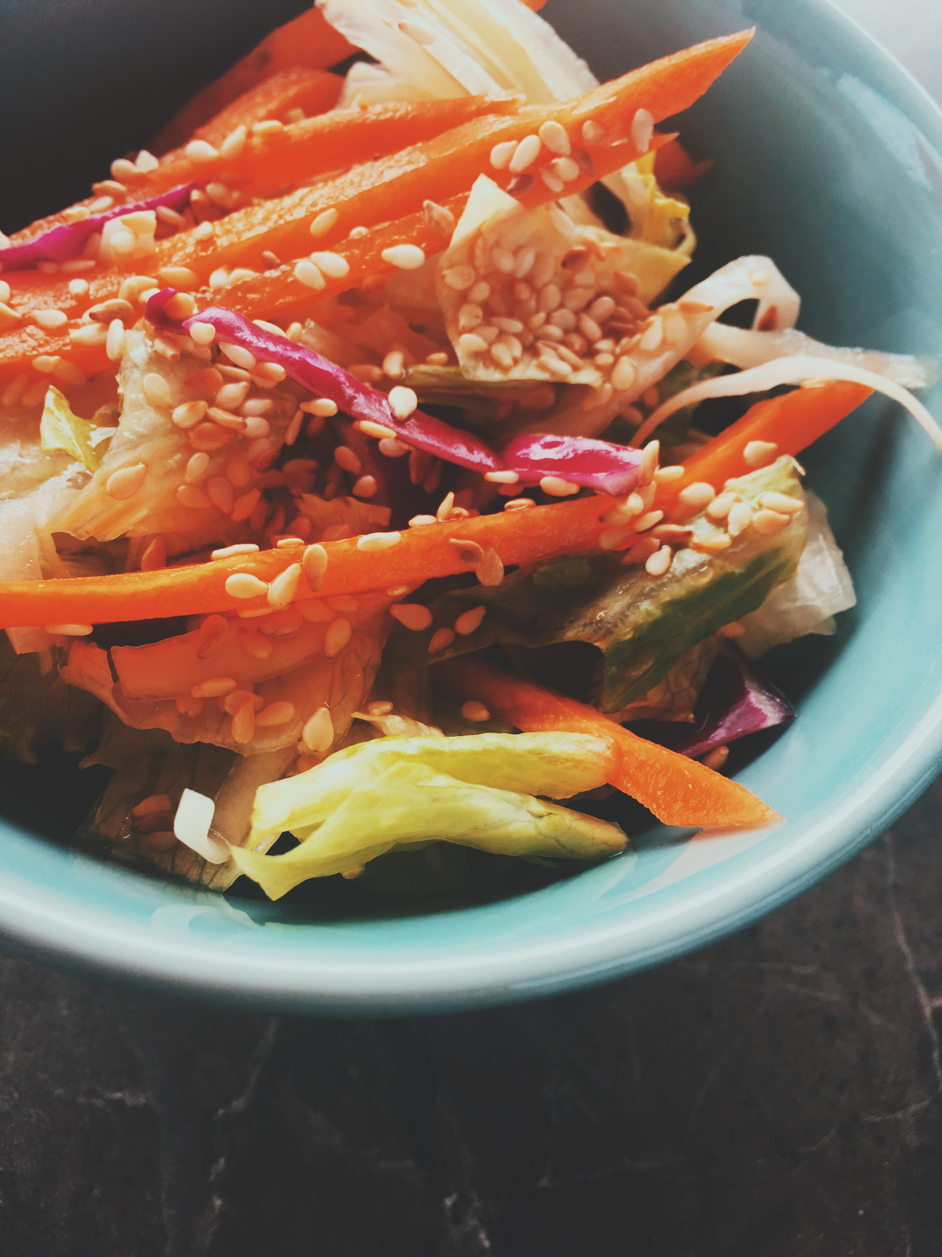 Tangy Korean Cucumber Kimchi Salad with Chili Flakes