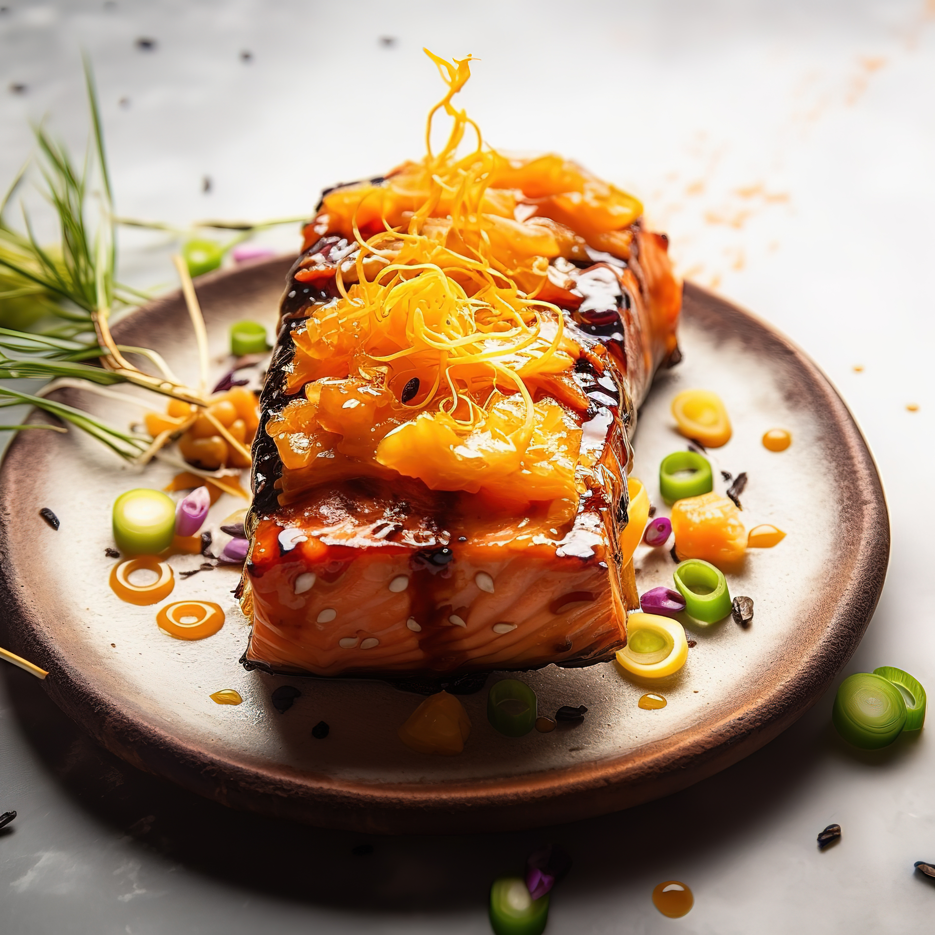 Tangy Nordic Dill-Cured Salmon with Honey Mustard Sauce