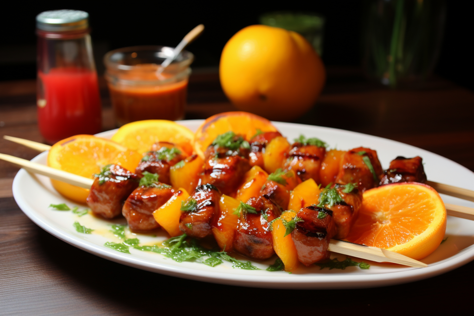 Tender South African Sosaties with Apricot Marinade