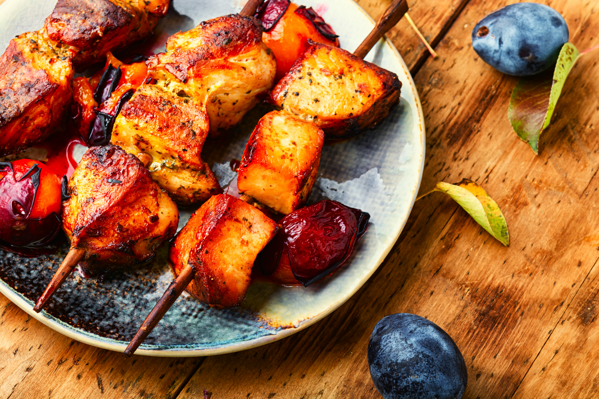 Tender South African Sosaties with Apricot Marinade