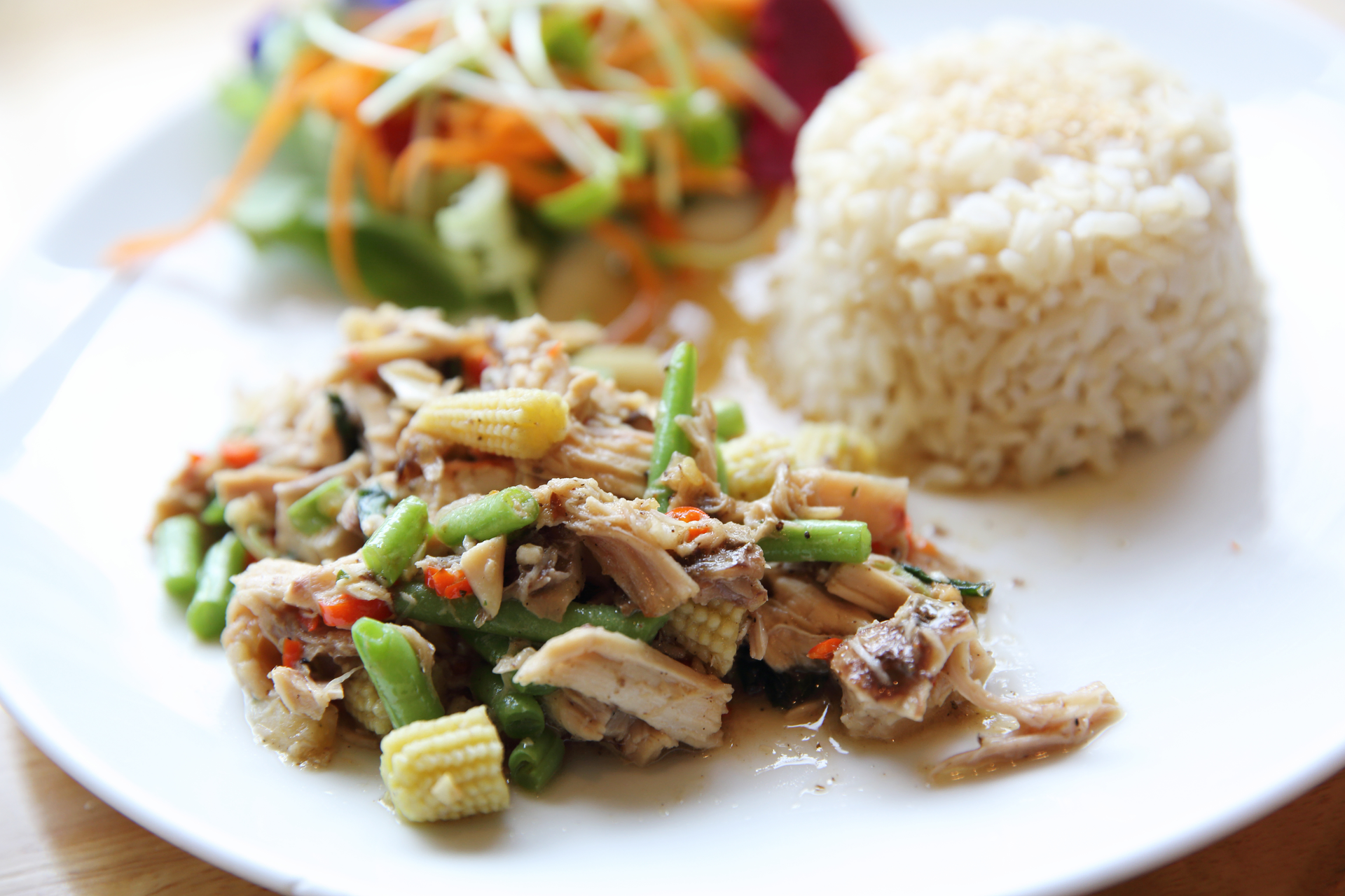Thai Lemongrass Pork Stir-Fry with Jasmine Rice