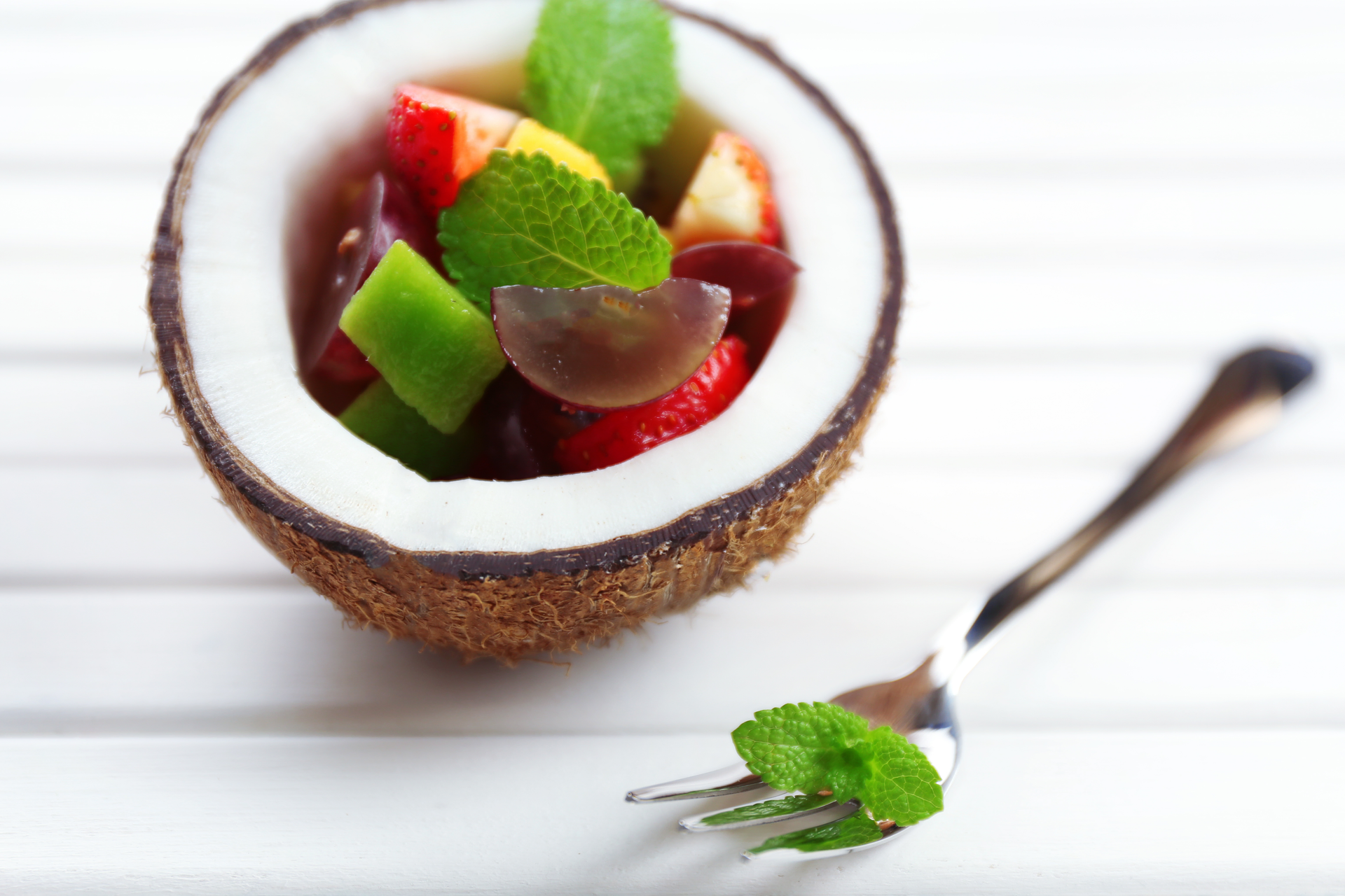 Tropical Fijian Kokoda with Coconut Cream and Lime