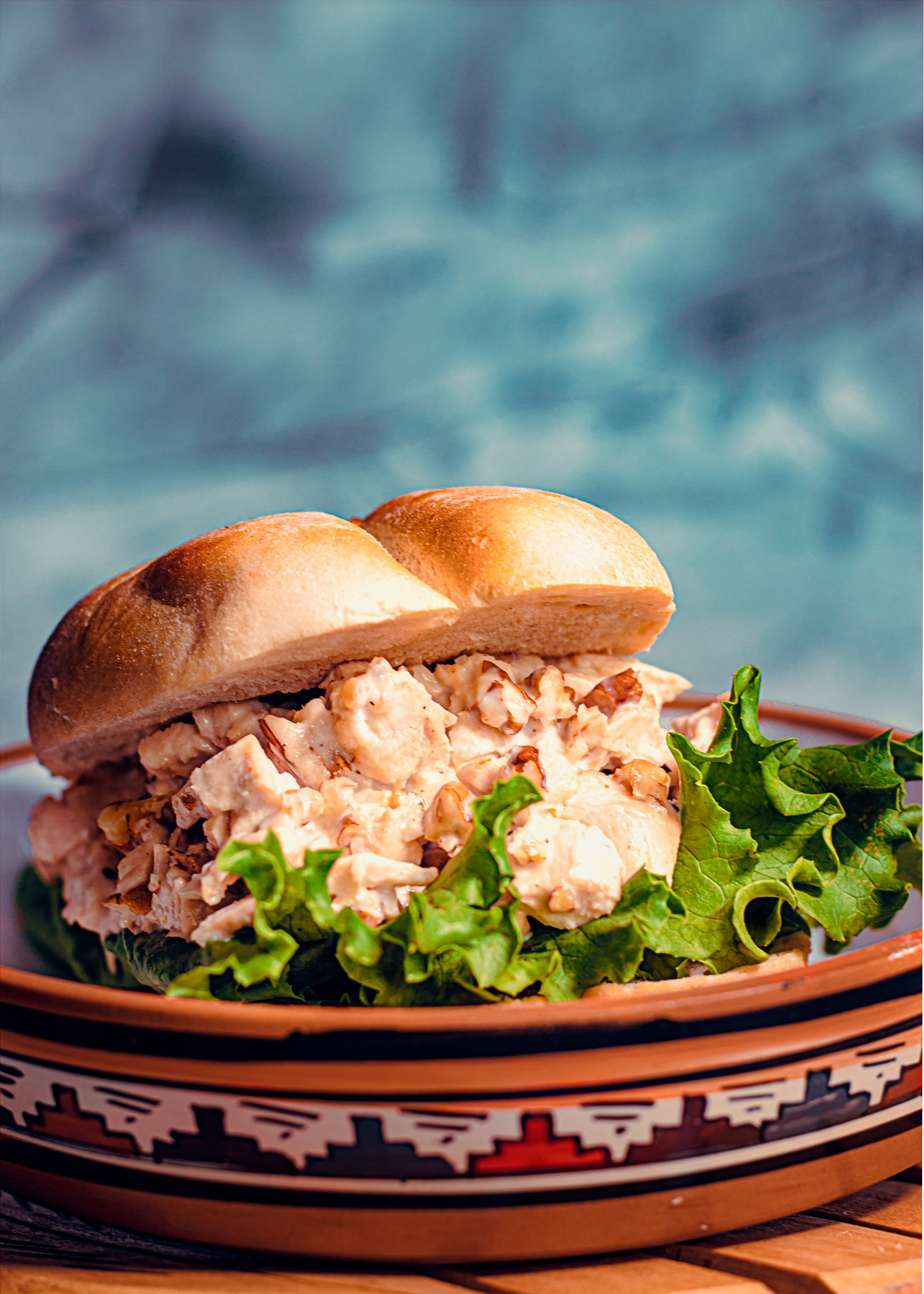 Tunisian Fricassé Sandwich with Spicy Harissa and Tuna Aioli