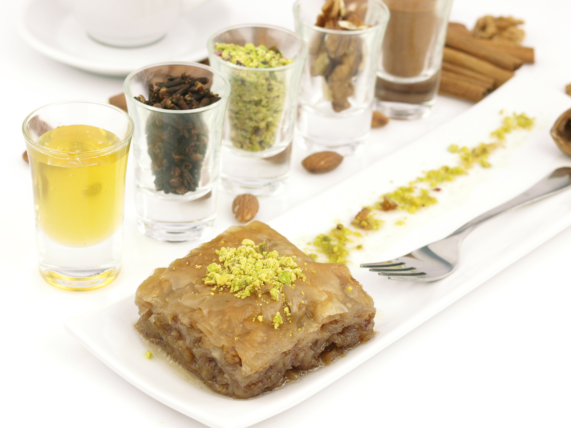 Turkish Pistachio Baklava with Lemon-Infused Syrup